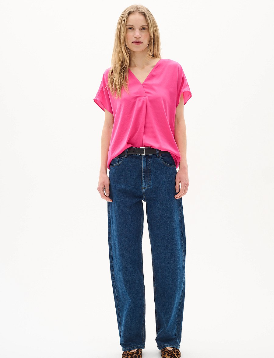 InWear - RindaIW Top - kurzärmelige blusen - pure pink - 0