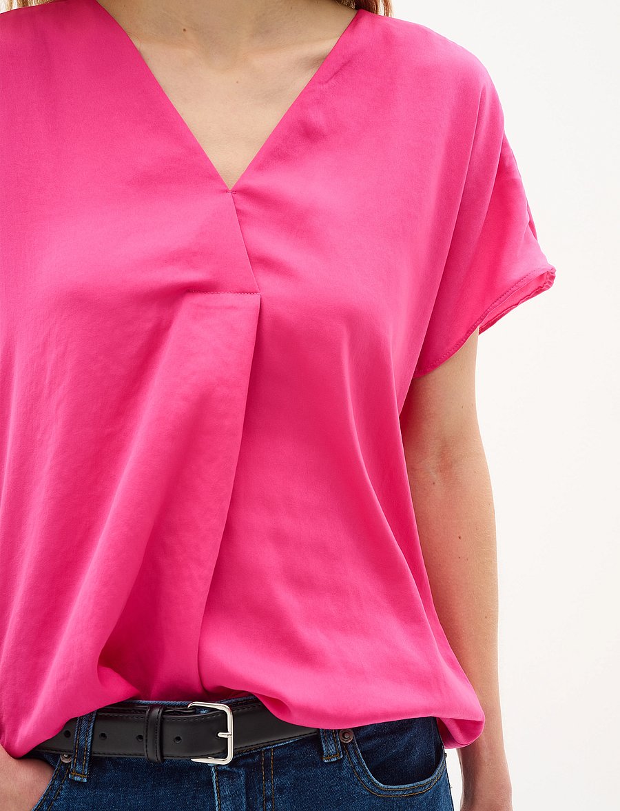 InWear - RindaIW Top - kurzärmelige blusen - pure pink - 4