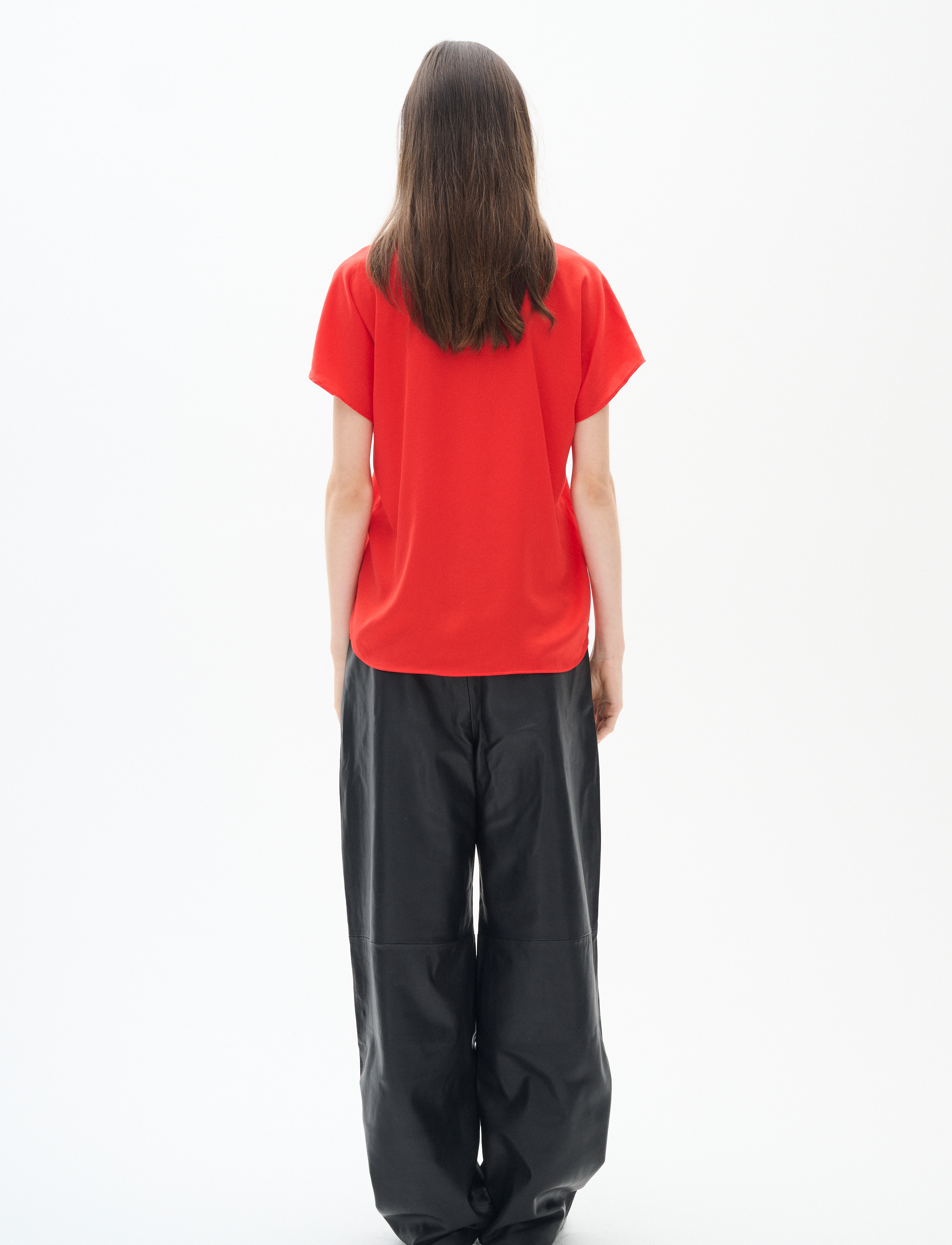 InWear - RindaIW Top - kurzämlige blusen - scarlet - 4