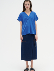 InWear - RindaIW Top - short-sleeved blouses - sea blue - 3