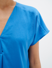 InWear - RindaIW Top - short-sleeved blouses - spring blue - 6