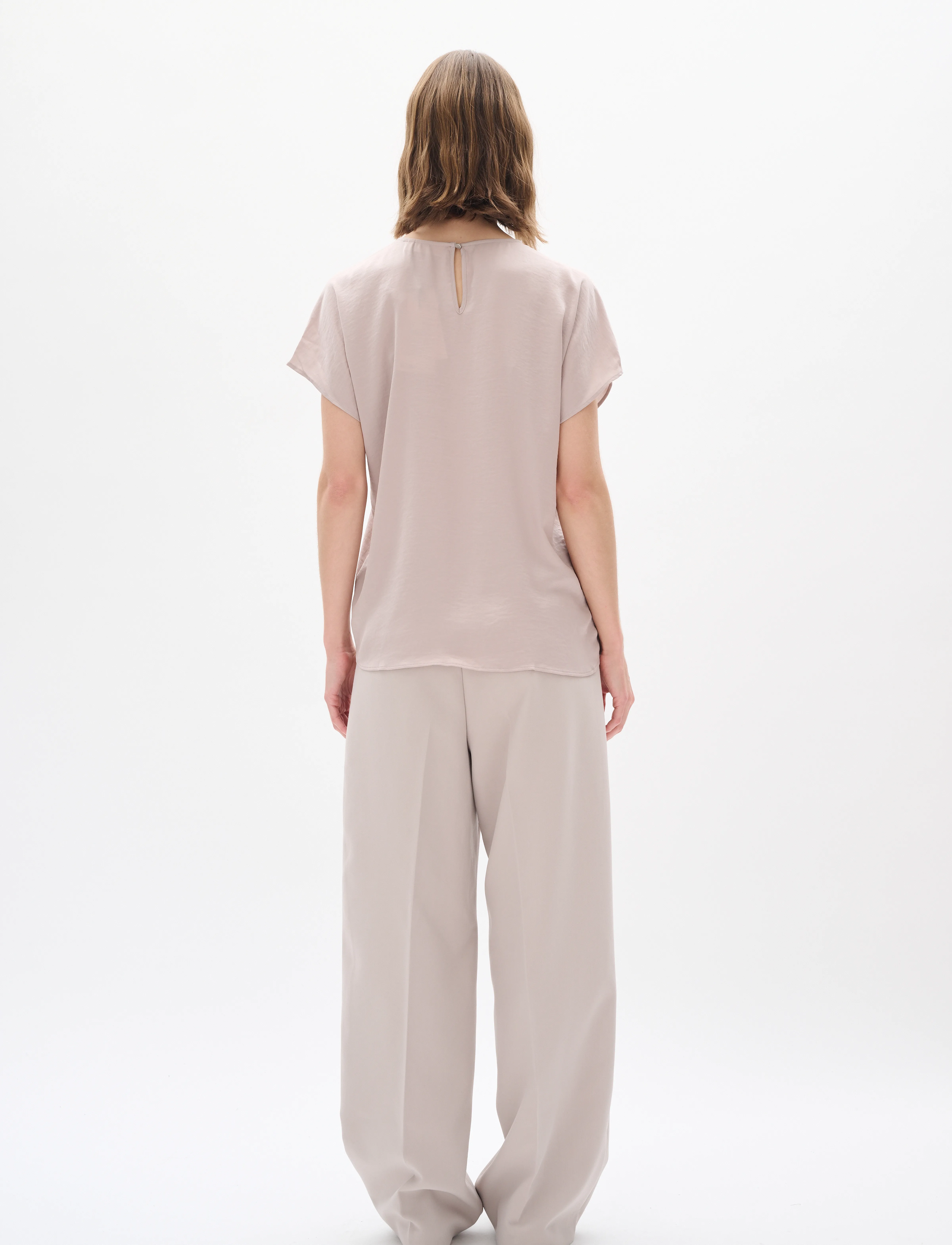 InWear - RindaIW Top - kortermede bluser - stone - 5