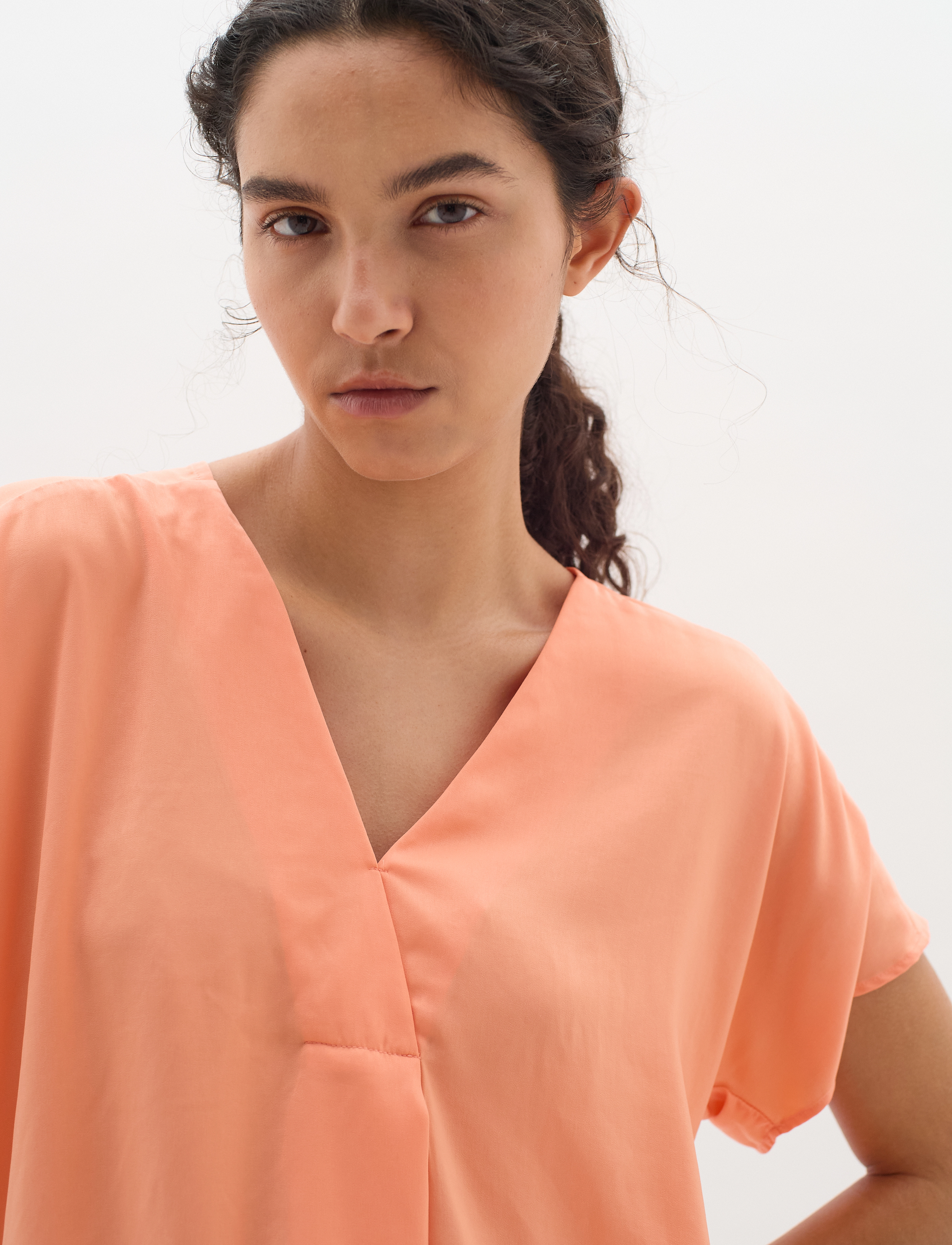 InWear - RindaIW Top - kortærmede bluser - tangerine - 5