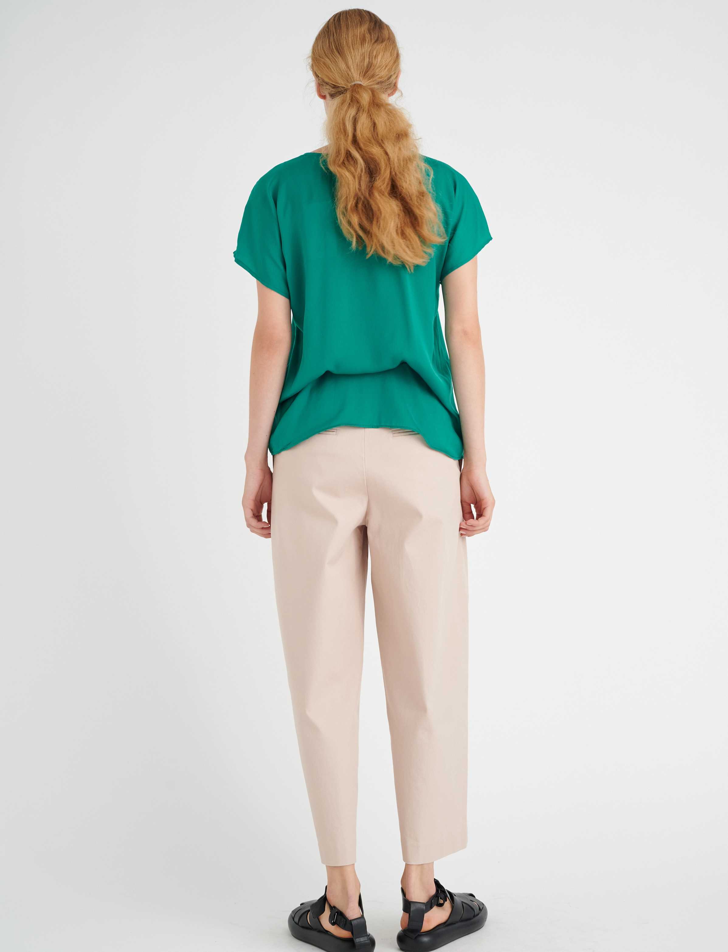InWear - RindaIW Top - kortärmade blusar - ultramarine green - 4
