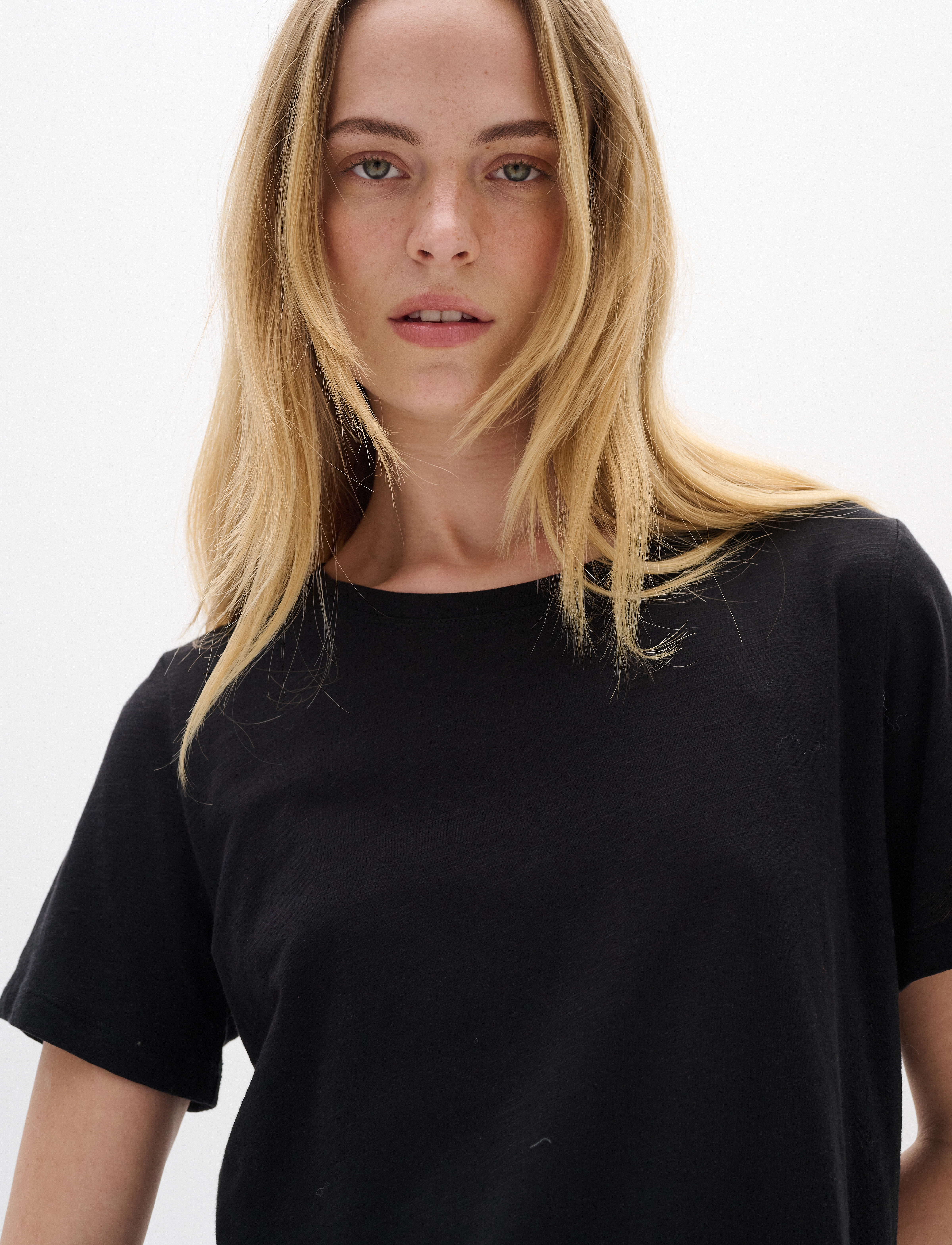 InWear AlmaIW Tshirt - T-skjorter - BLACK / black