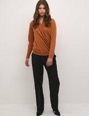 InWear - AlanoIW Wrap Blouse - long-sleeved blouses - autumnal - 3