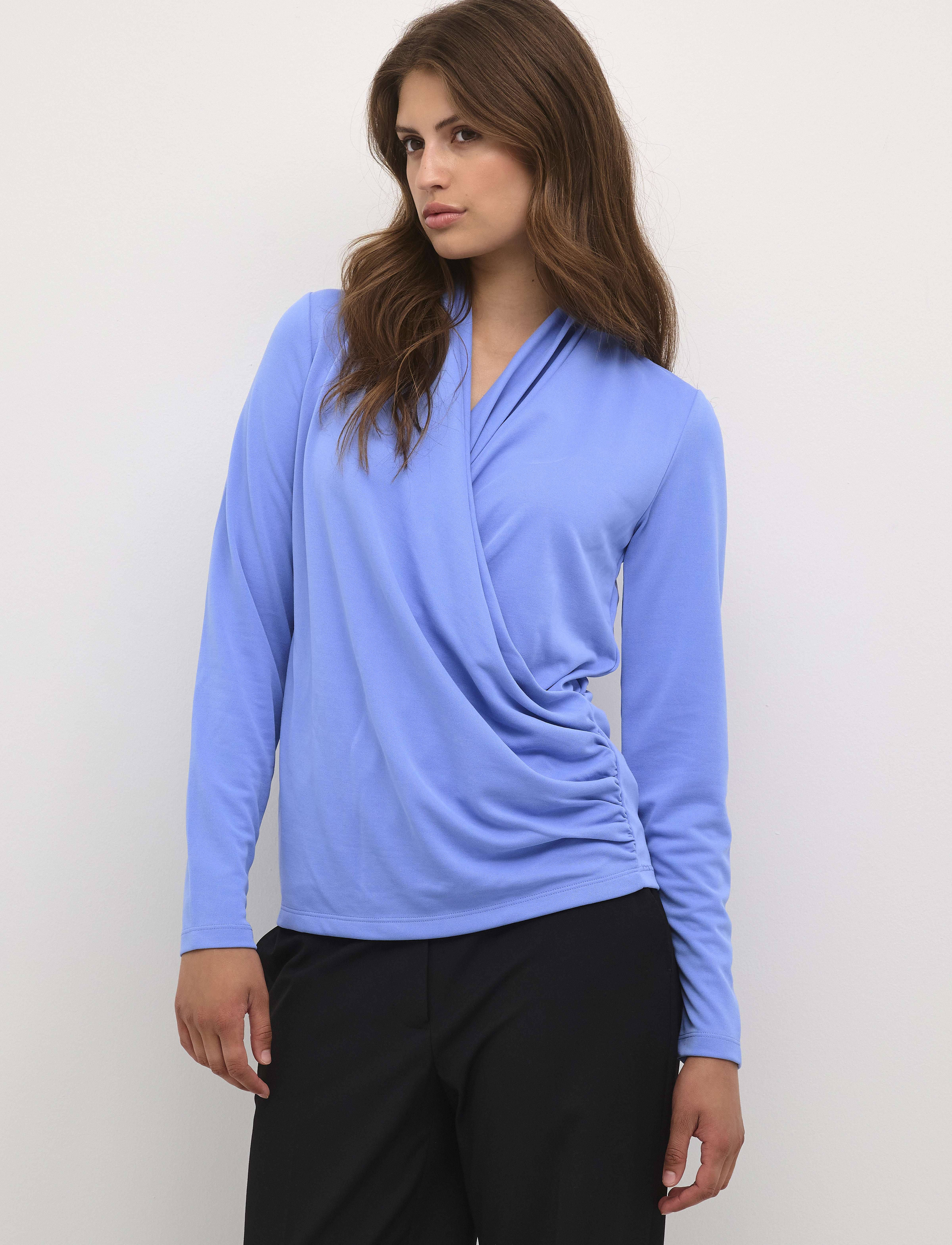 InWear AlanoIW Wrap Blouse - Bluser - CORNFLOWER / blue