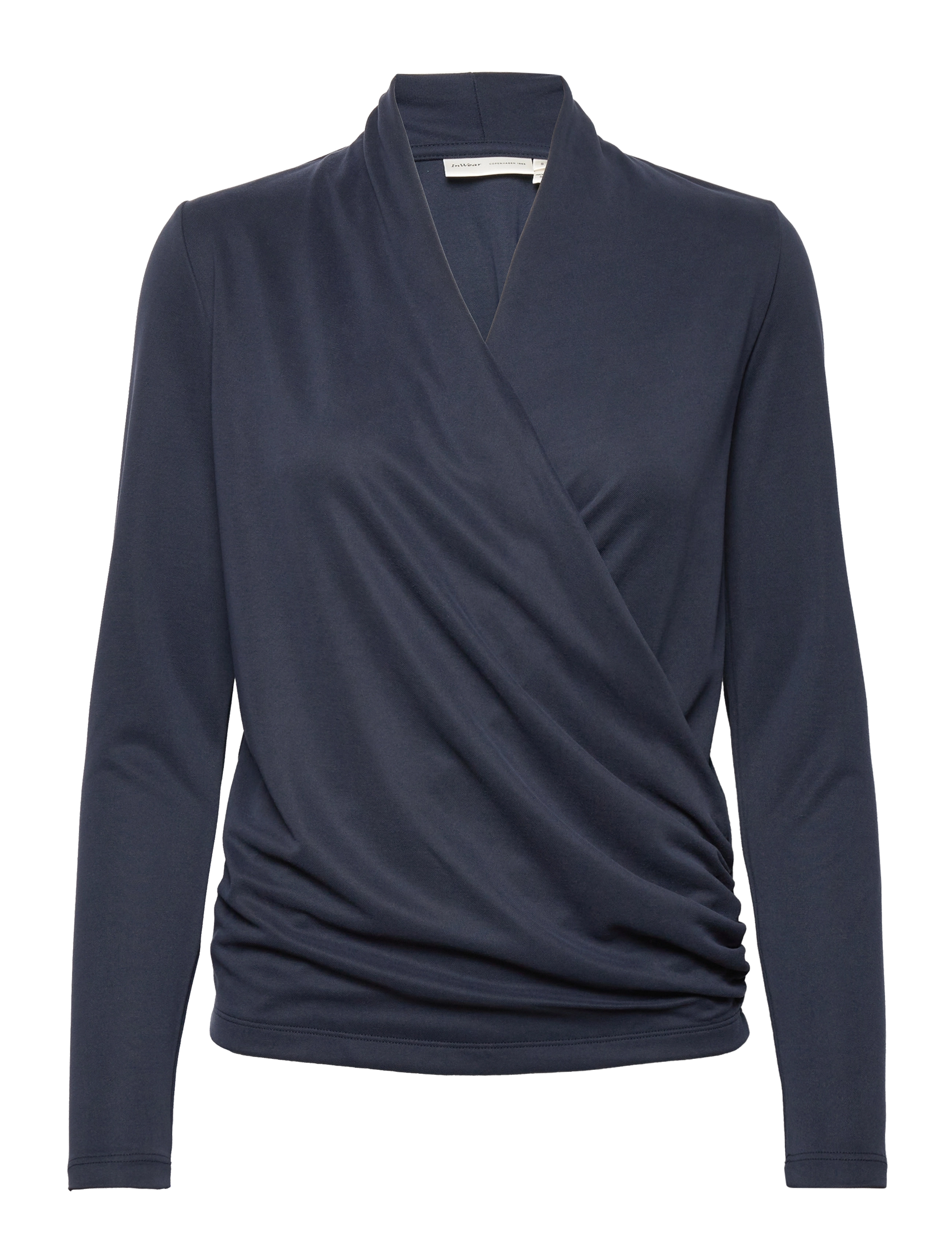 AlanoIW Wrap Blouse - MARINE BLUE