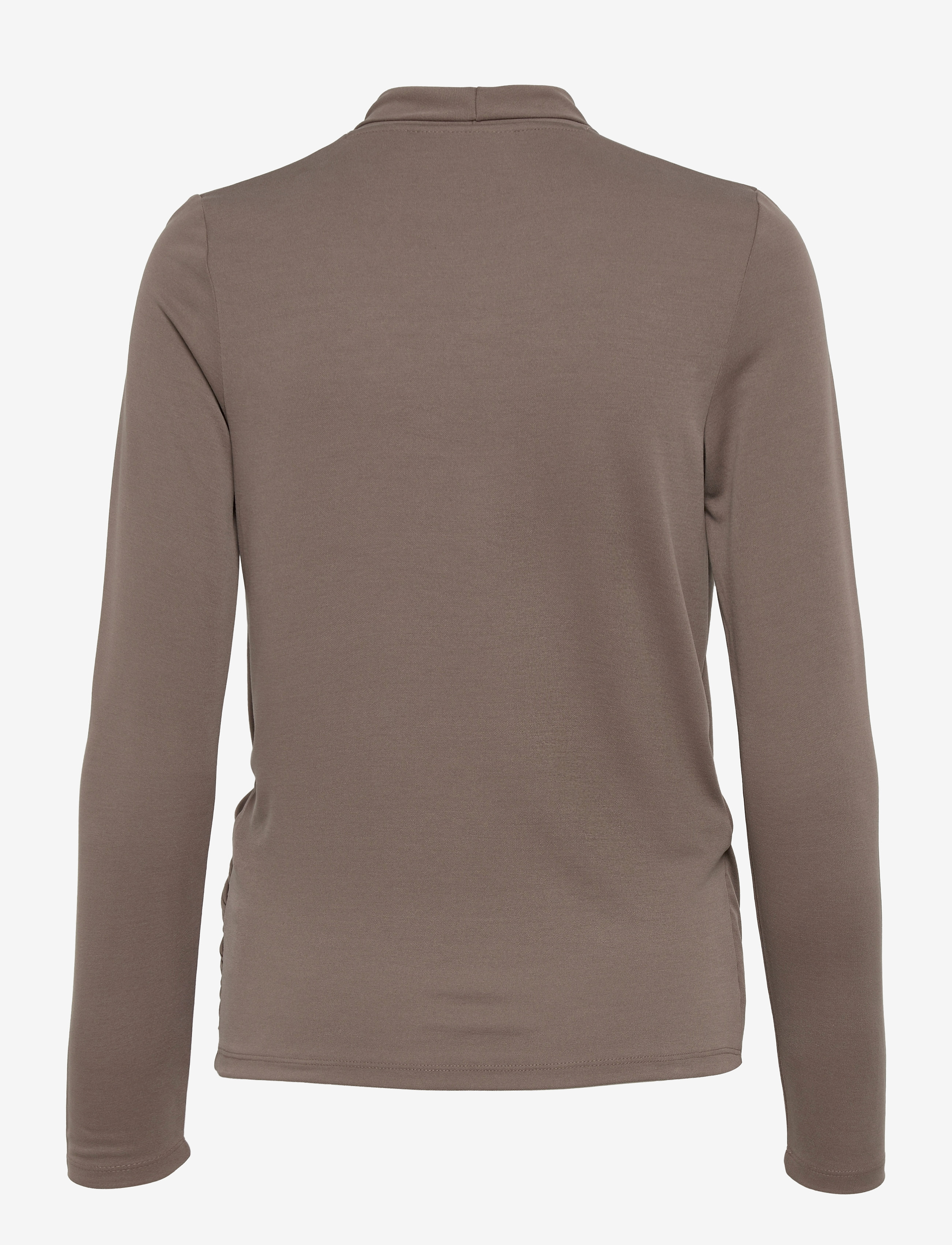InWear - AlanoIW Wrap Blouse - langärmlige blusen - sandy grey - 2