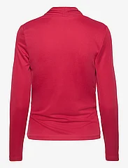 InWear - AlanoIW Wrap Blouse - long-sleeved blouses - true red - 2