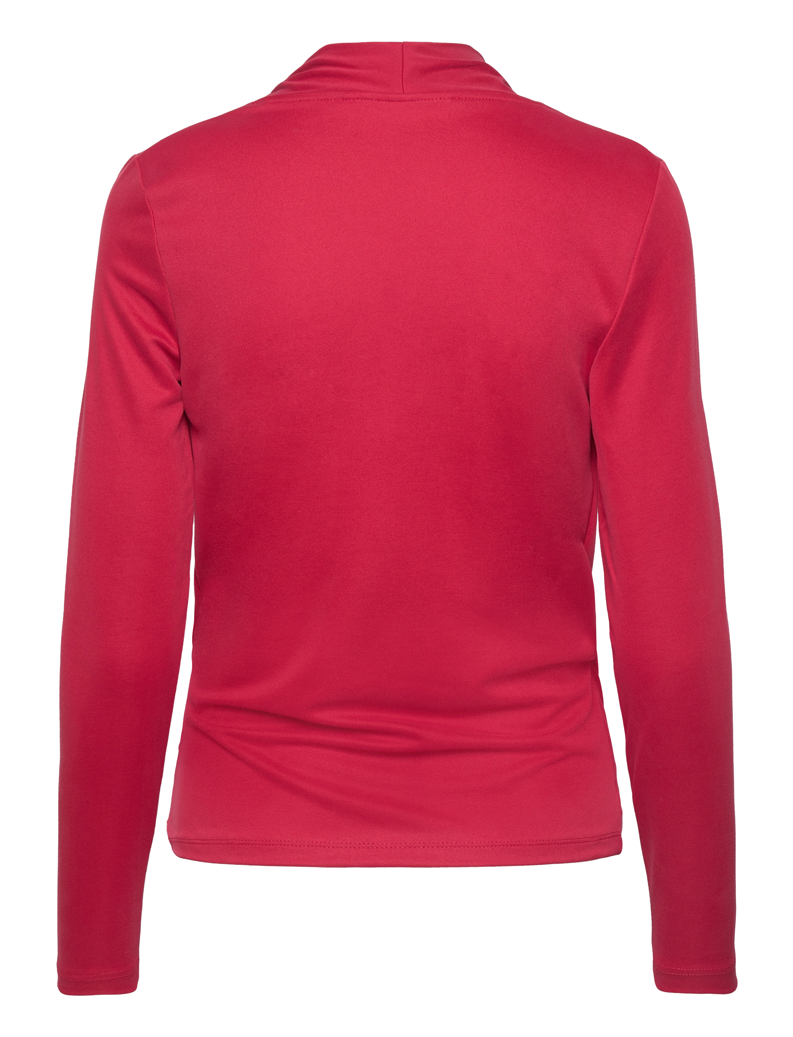 InWear - AlanoIW Wrap Blouse - pikkade varrukatega pluusid - true red - 2