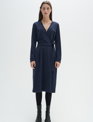 InWear - AlanoIW Dress - sukienki kopertowe - marine blue - 3