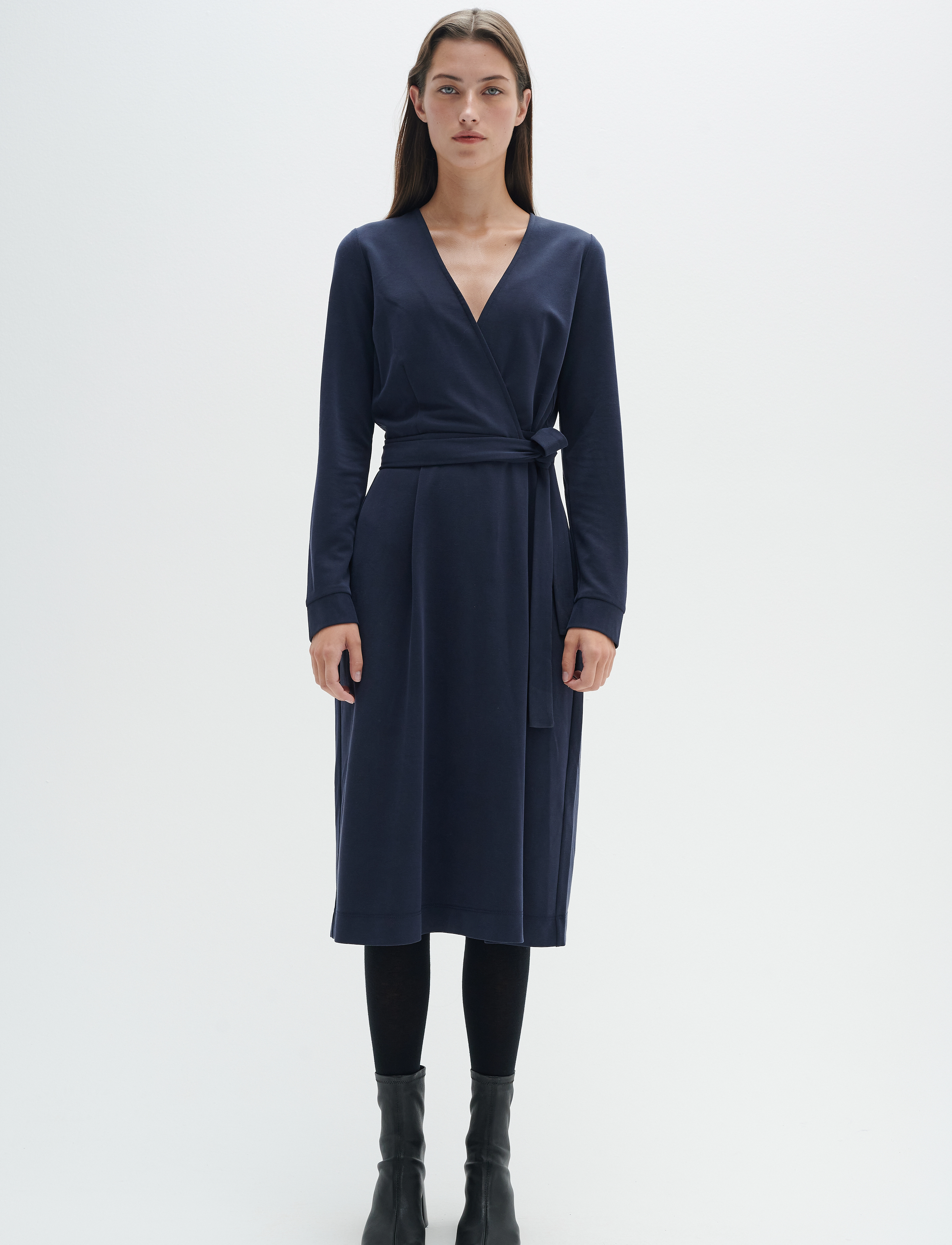 InWear - AlanoIW Dress - midi-kleider - marine blue - 3