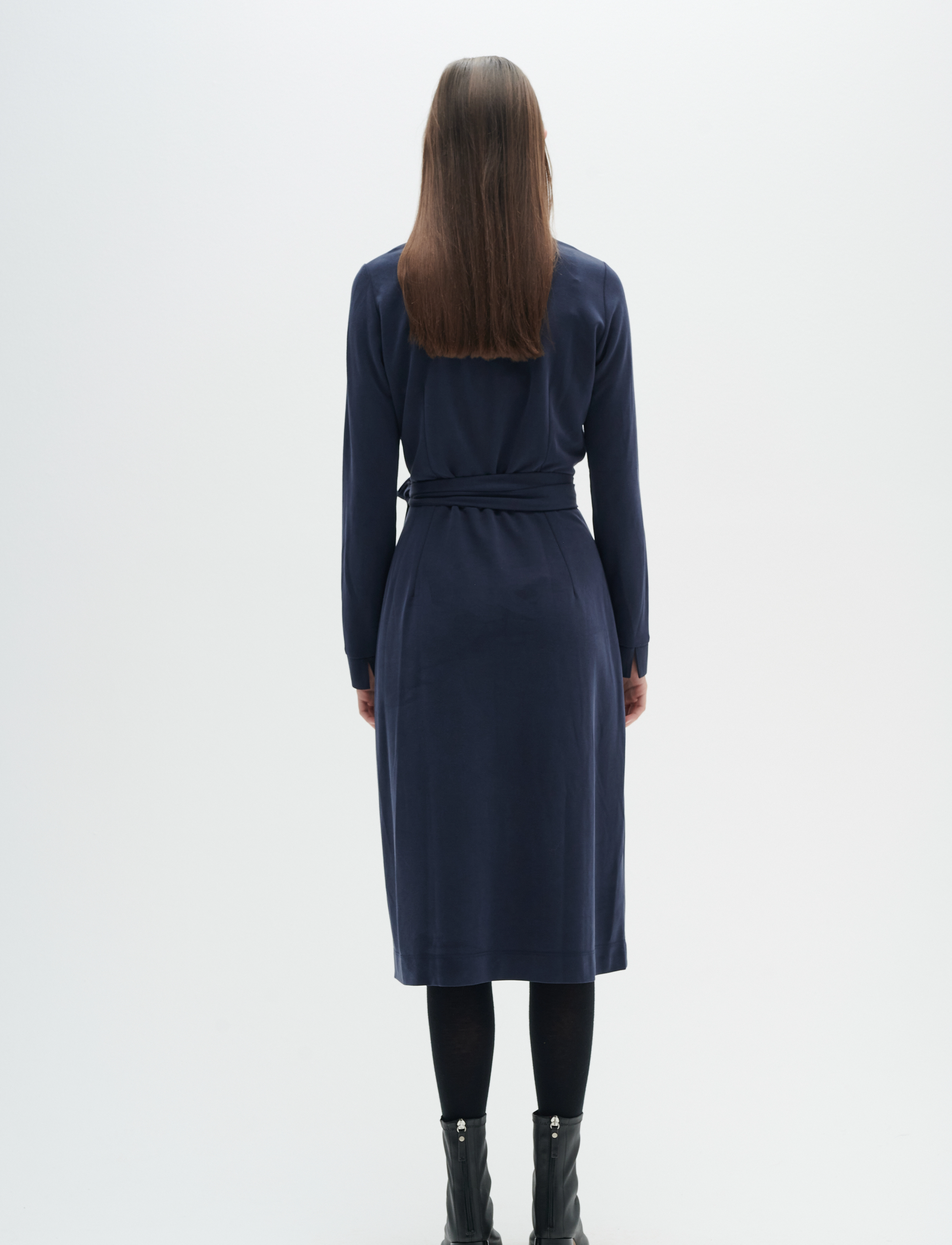 InWear - AlanoIW Dress - midi-kleider - marine blue - 4