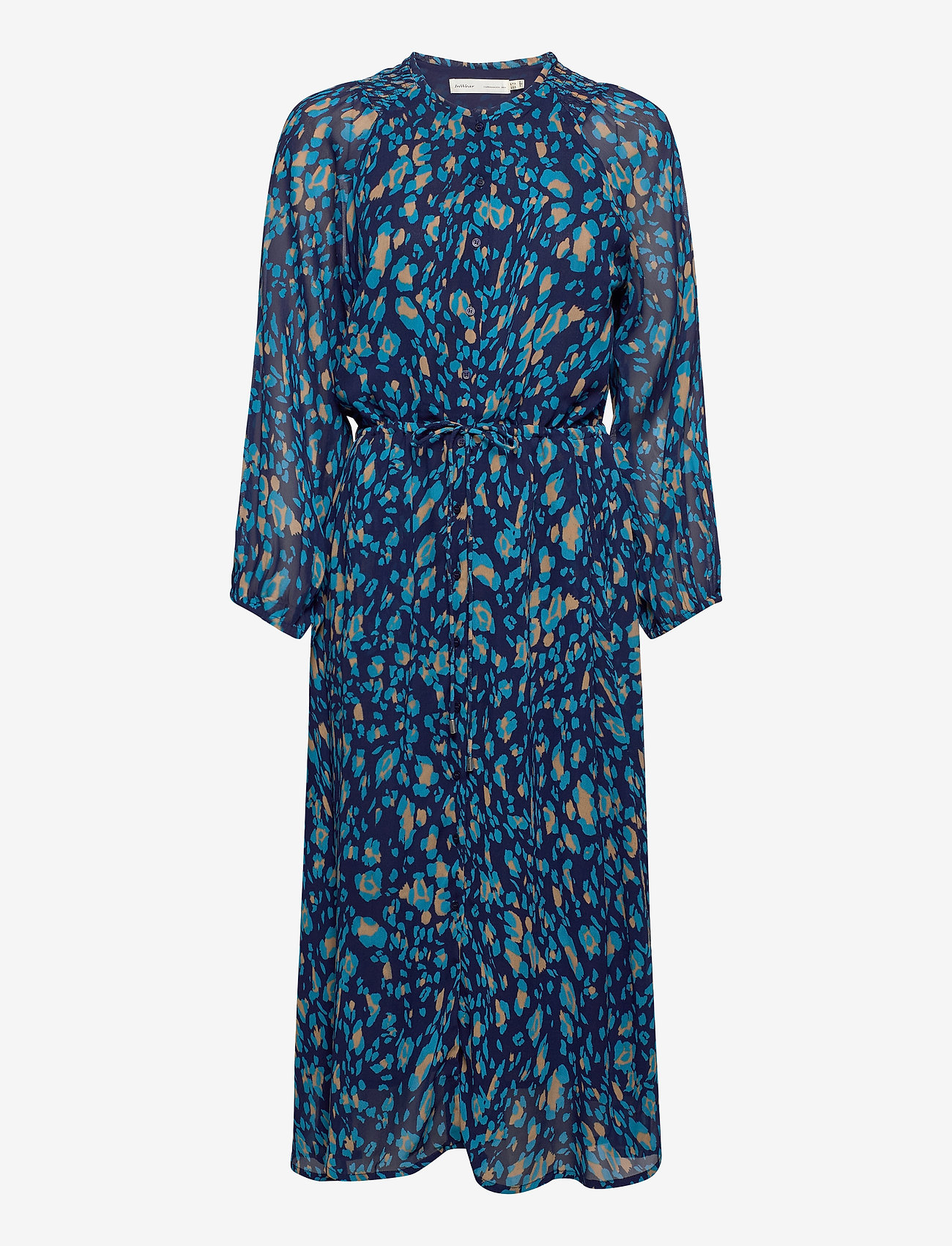 InWear - FlorizzaIW Dress - ink blue irregular animal - 0