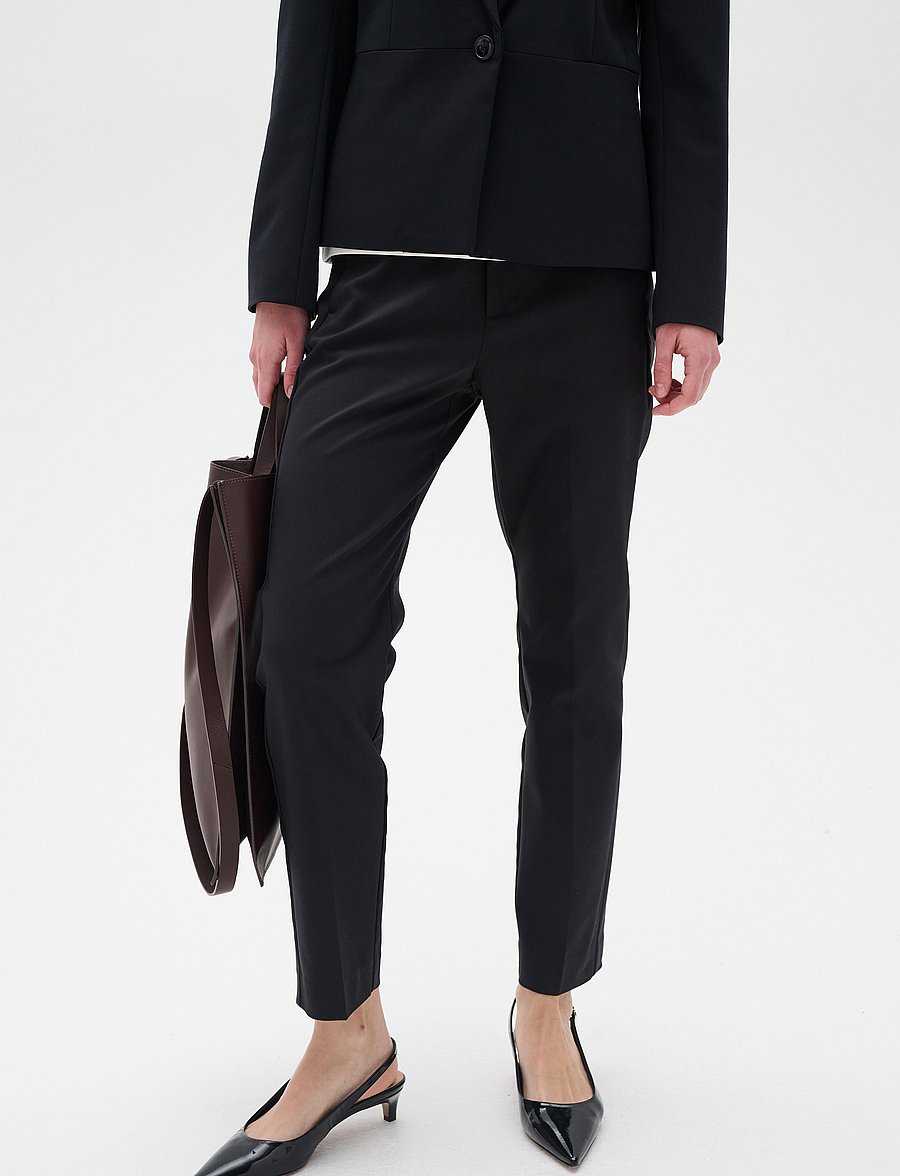 InWear - ZellaIW Flat Pant - anzugshosen - black - 0