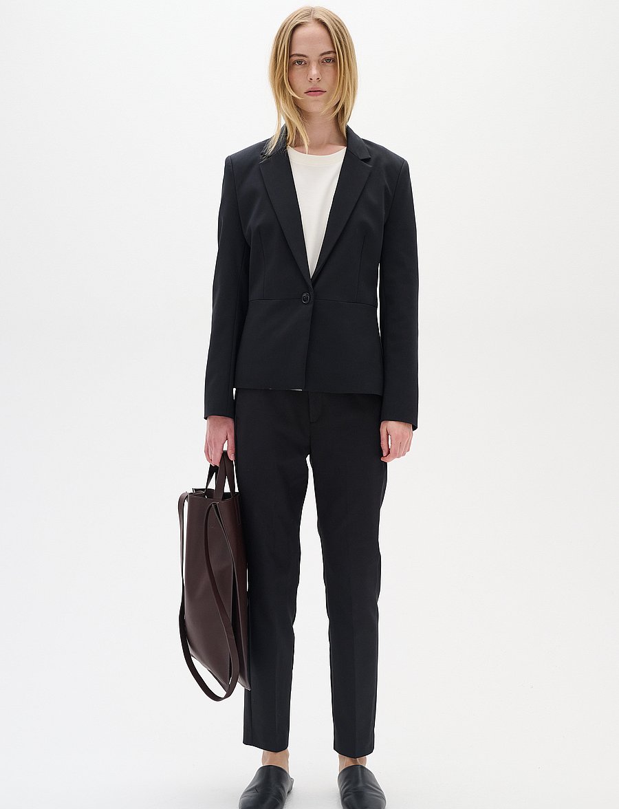 InWear - ZellaIW Flat Pant - anzugshosen - black - 3
