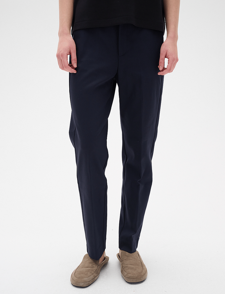 InWear - ZellaIW Flat Pant - anzugshosen - marine blue - 0