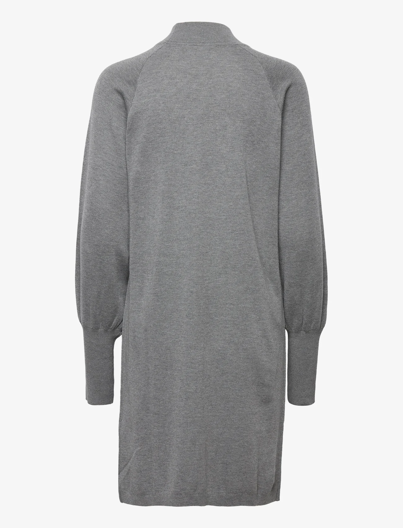 InWear - SanjaIW Dress - strickkleider - medium grey melange - 1