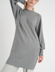InWear - SanjaIW Dress - knitted dresses - medium grey melange - 2