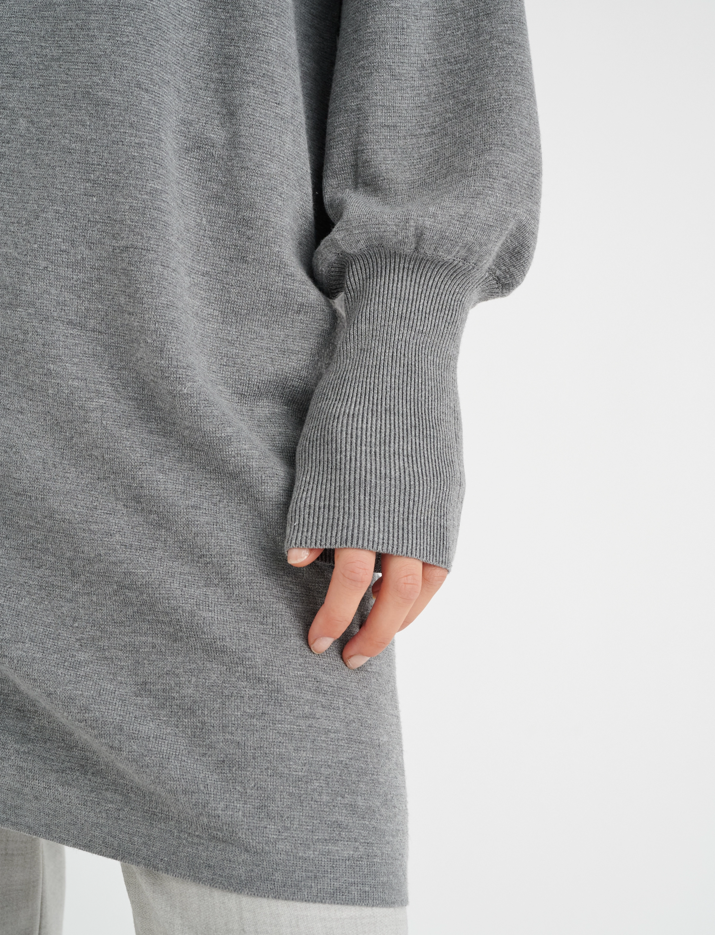 InWear - SanjaIW Dress - strickkleider - medium grey melange - 5