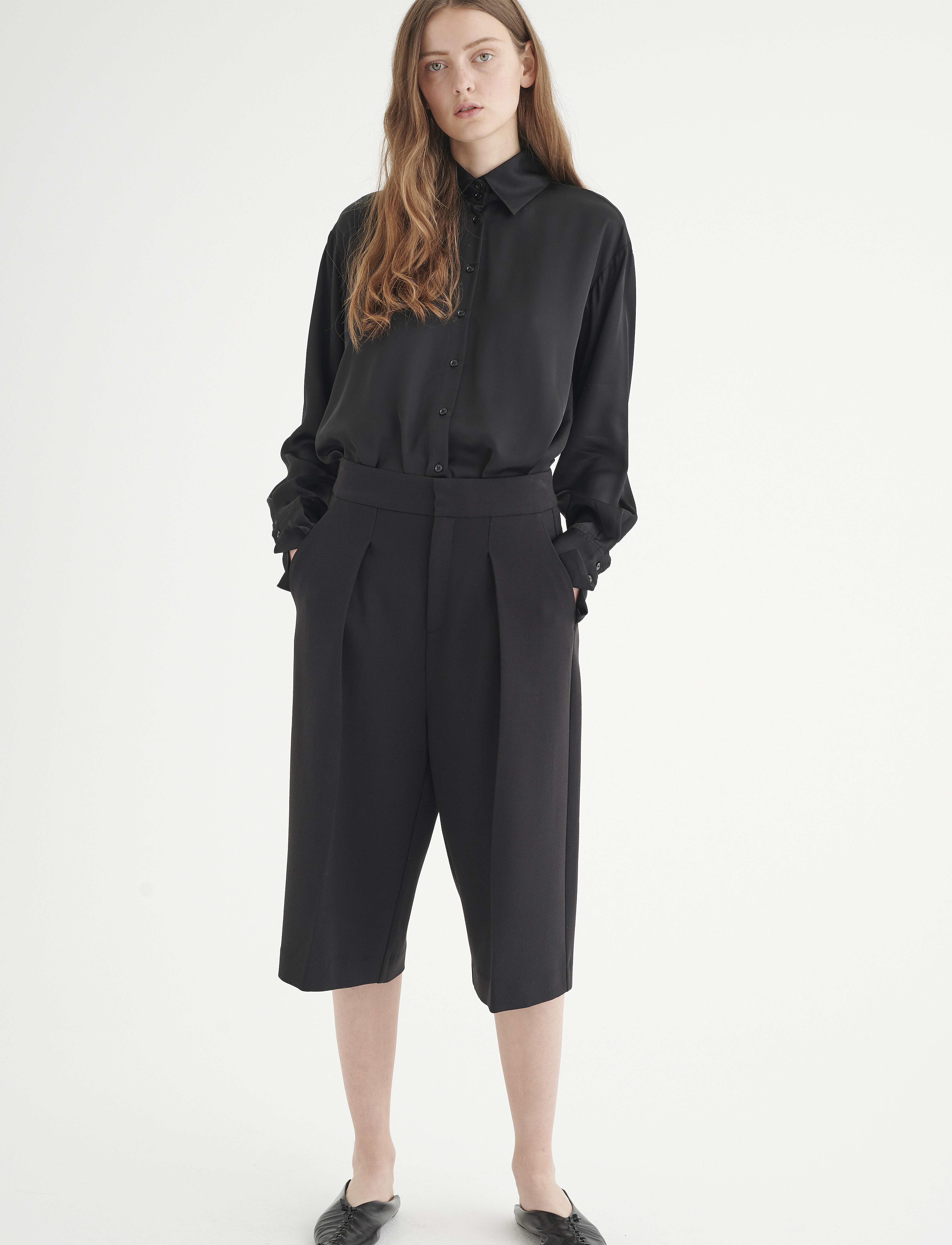 InWear - PaulineIW Shirt - langærmede skjorter - black - 3