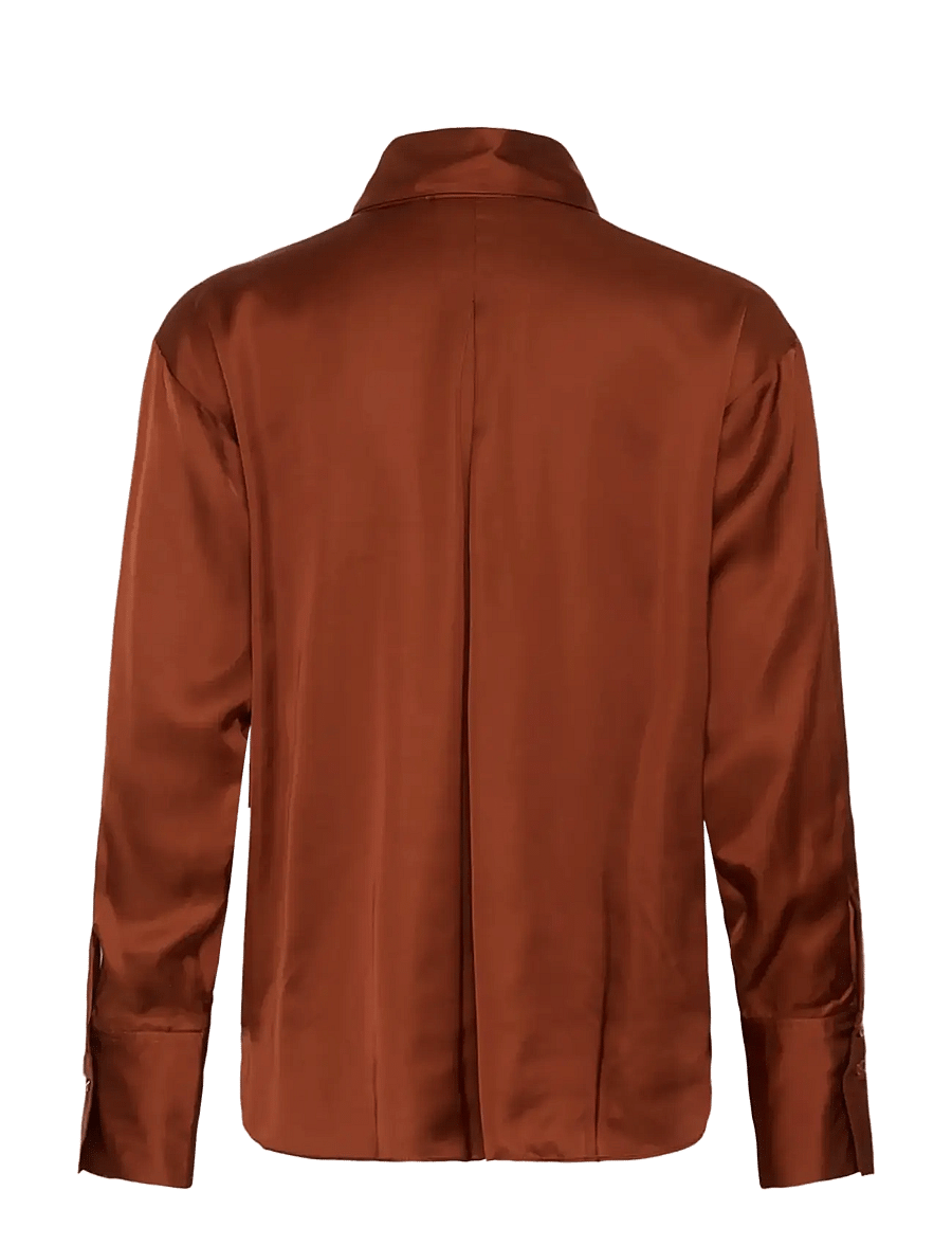 InWear - PaulineIW Shirt - langärmlige hemden - brandy brown - 1