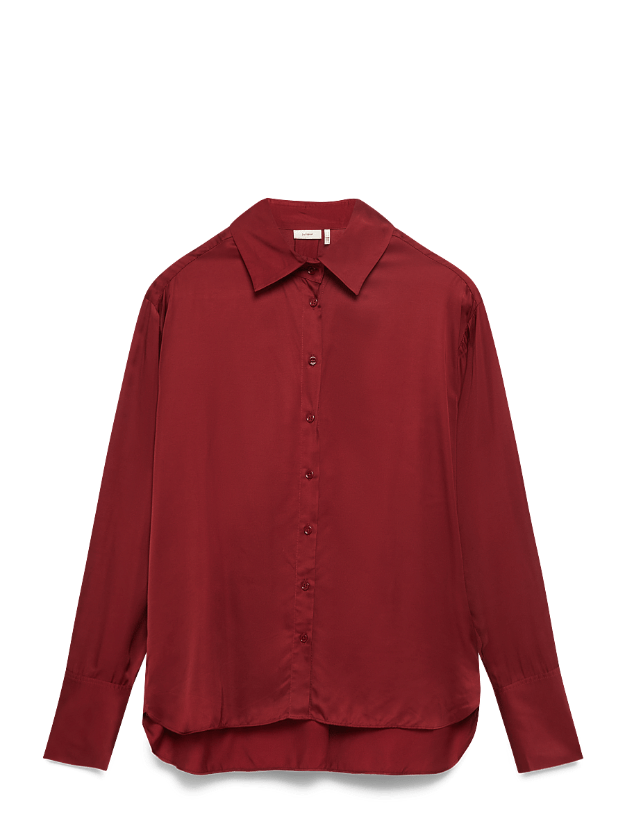 InWear - PaulineIW Shirt - langærmede skjorter - cabernet - 2