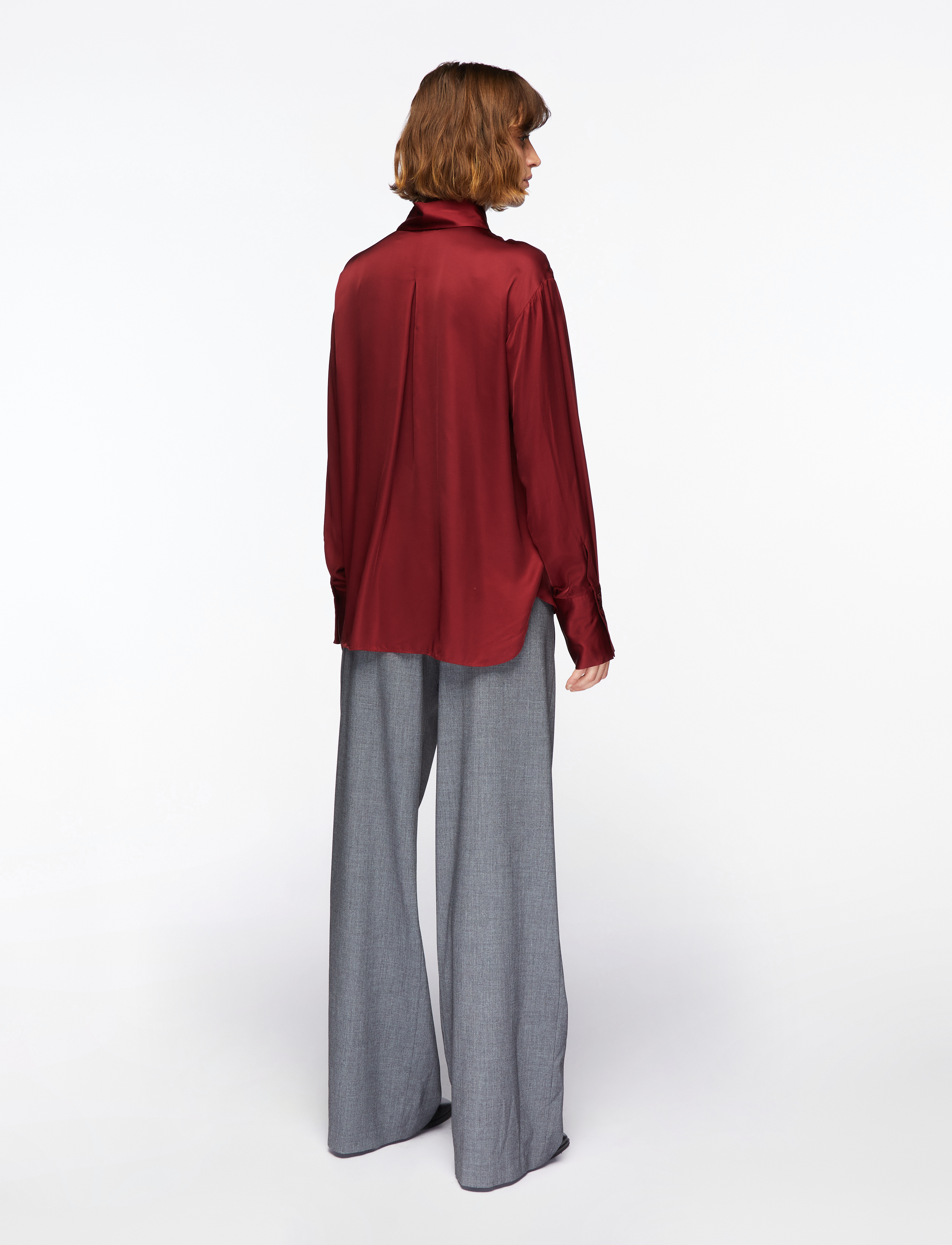 InWear - PaulineIW Shirt - langærmede skjorter - cabernet - 5