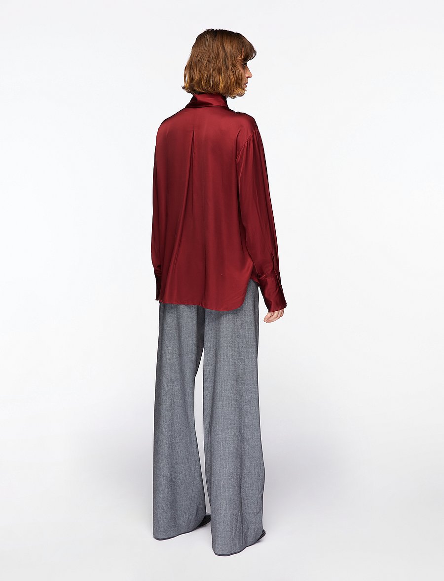 InWear - PaulineIW Shirt - langærmede skjorter - cabernet - 5