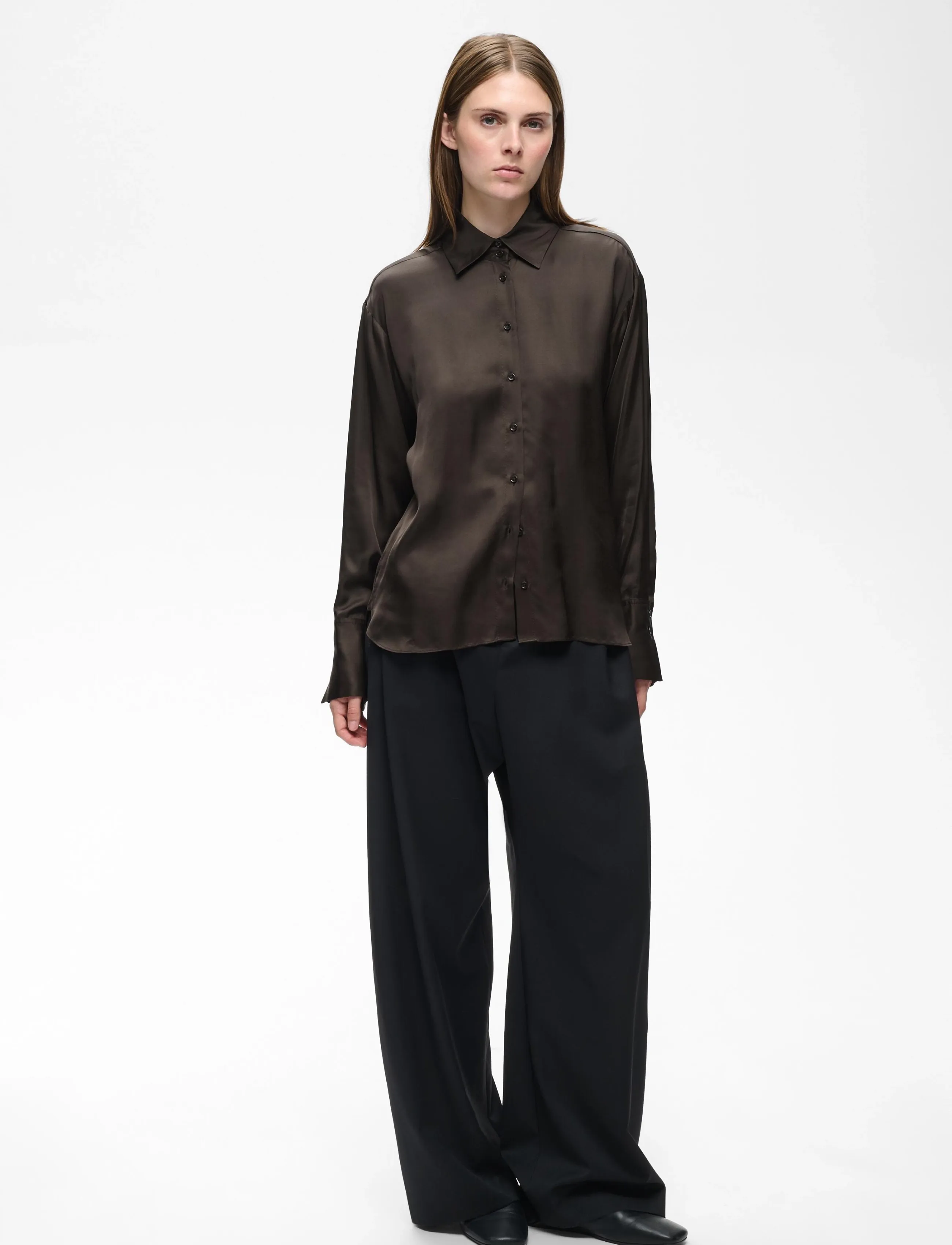 InWear PaulineIW Shirt - InWear - CHOCOLATE BROWN / brown