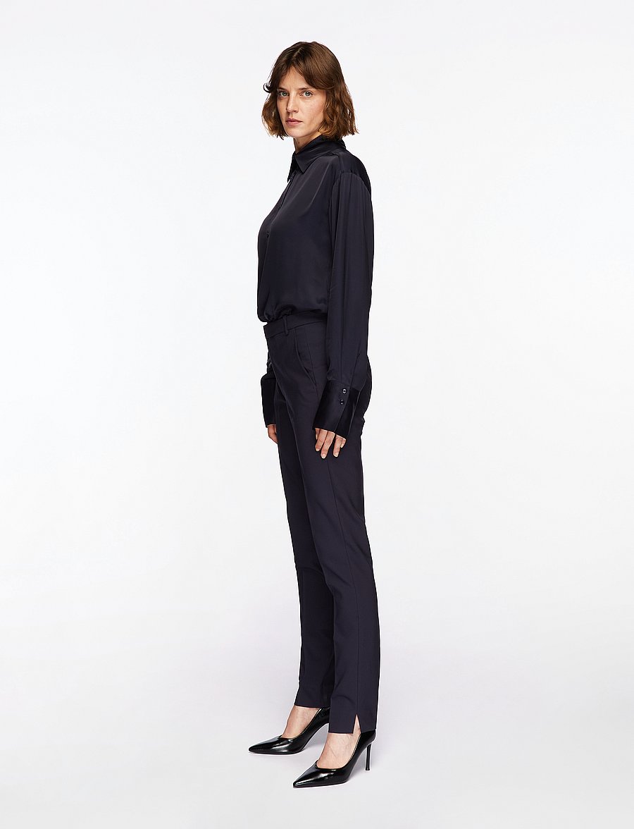 InWear - PaulineIW Shirt - langärmlige hemden - marine blue - 3