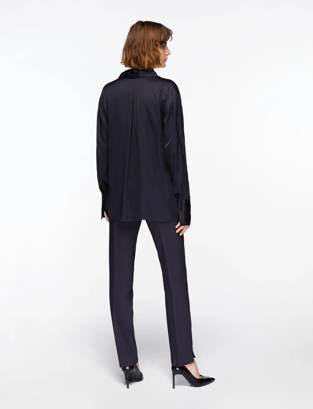 InWear - PaulineIW Shirt - langærmede skjorter - marine blue - 4