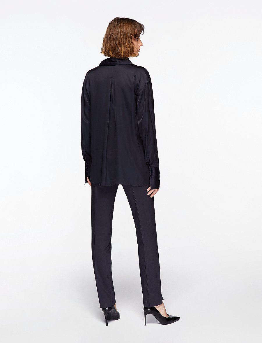 InWear - PaulineIW Shirt - langärmlige hemden - marine blue - 4