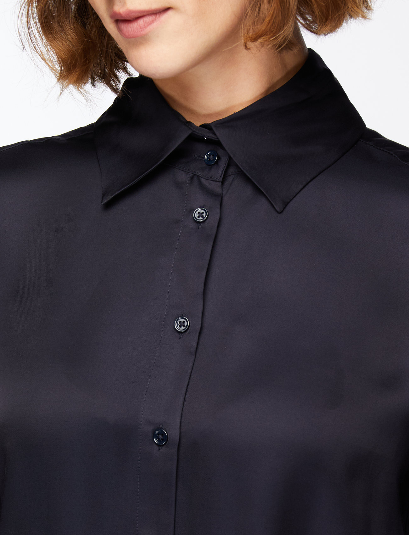 InWear - PaulineIW Shirt - langærmede skjorter - marine blue - 5