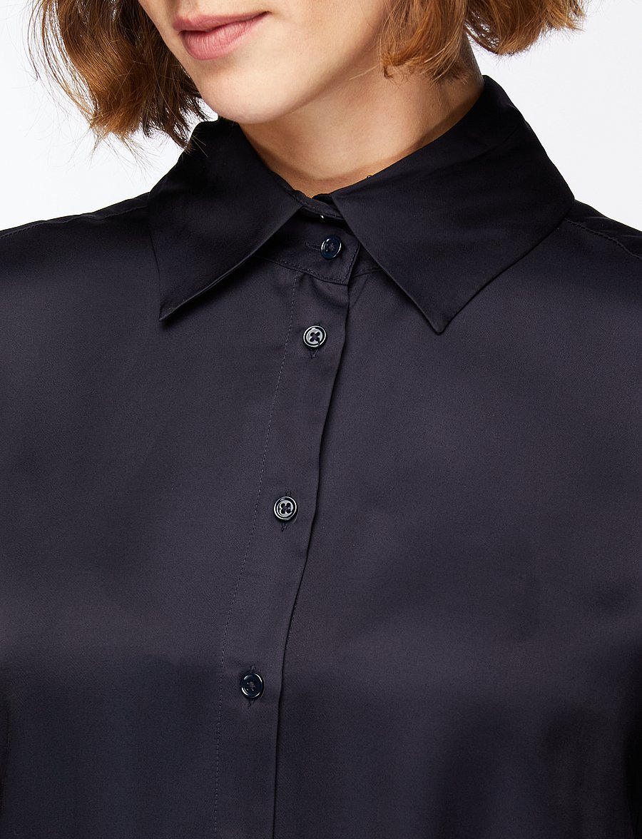 InWear - PaulineIW Shirt - langärmlige hemden - marine blue - 5