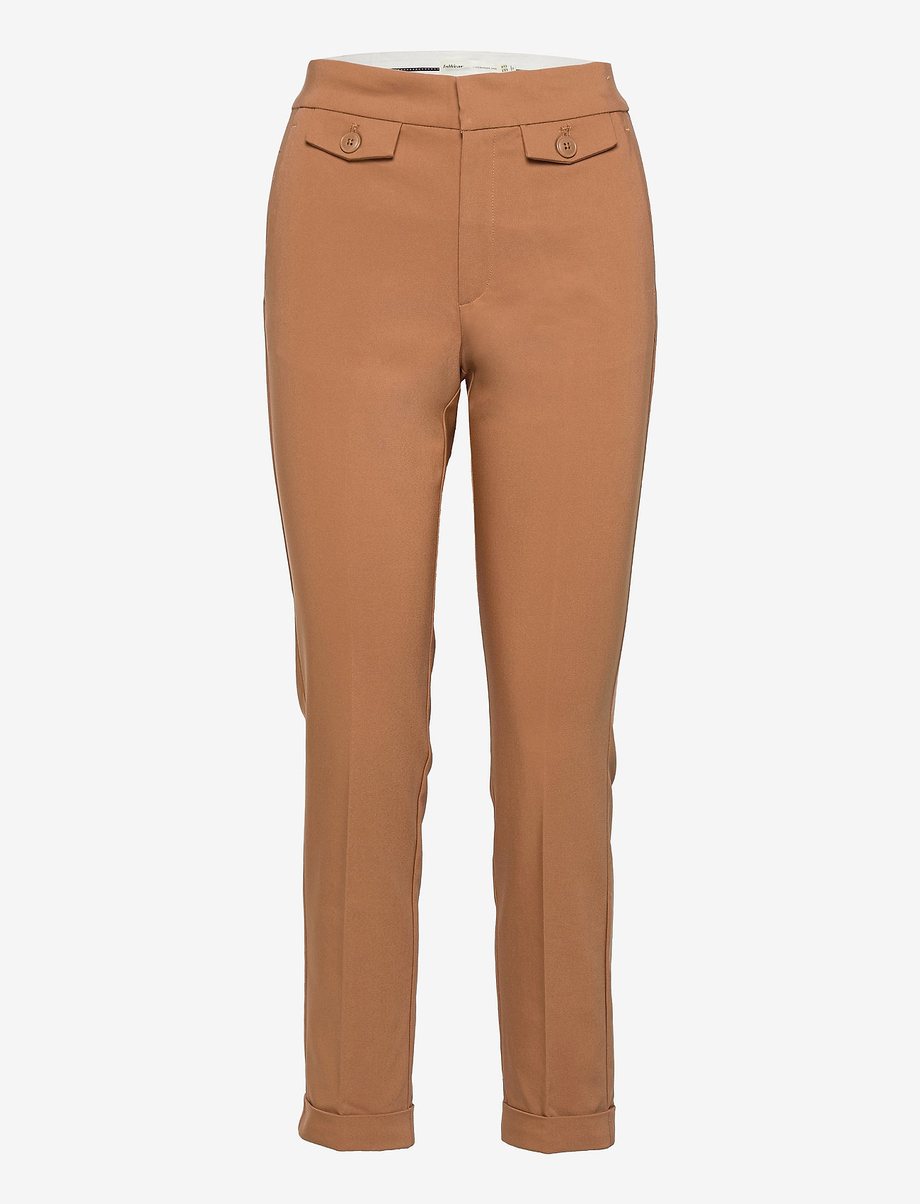 InWear - ZellaIW Turn-Up Pant - winter beige - 0