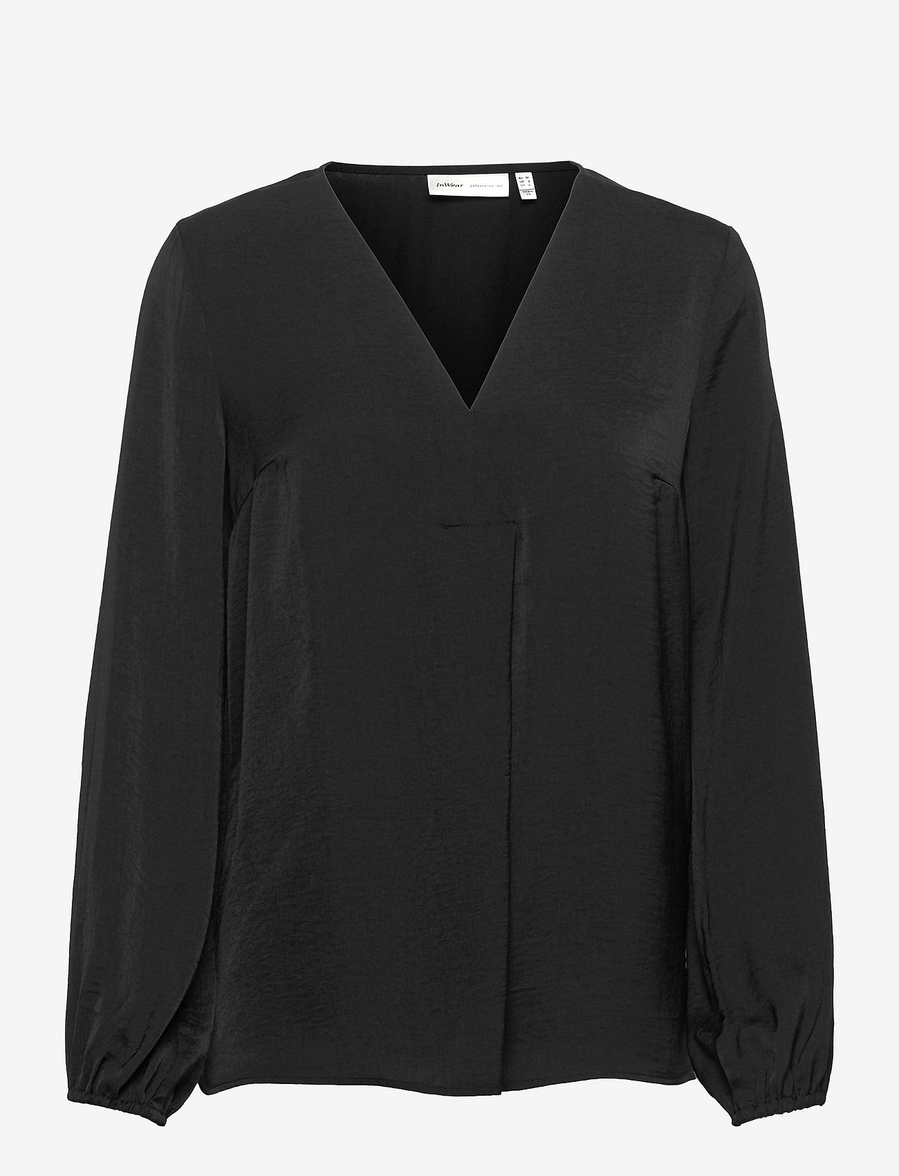 InWear - RindaIW Blouse - långärmade blusar - black - 1