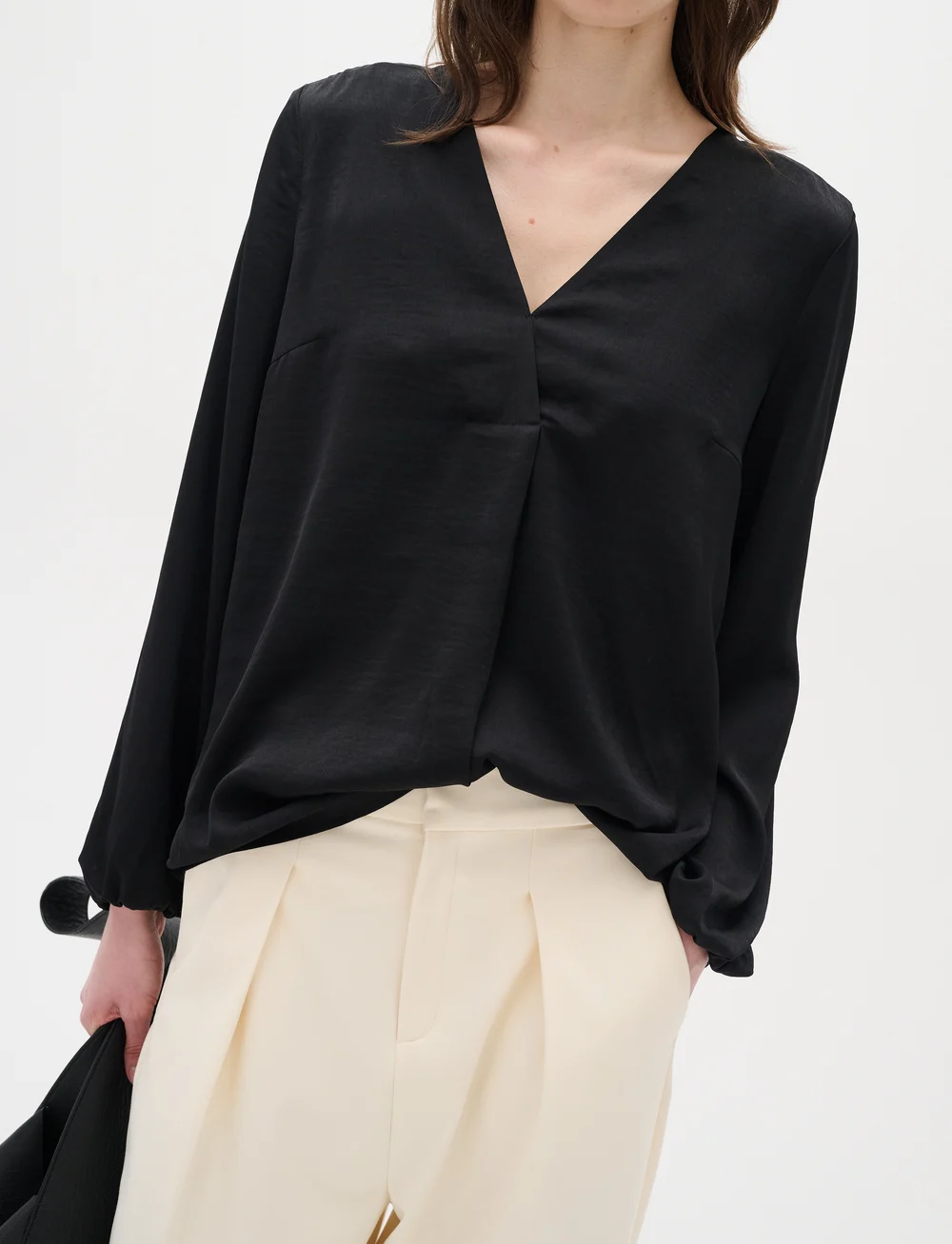 InWear - RindaIW Blouse - langærmede bluser - black - 0