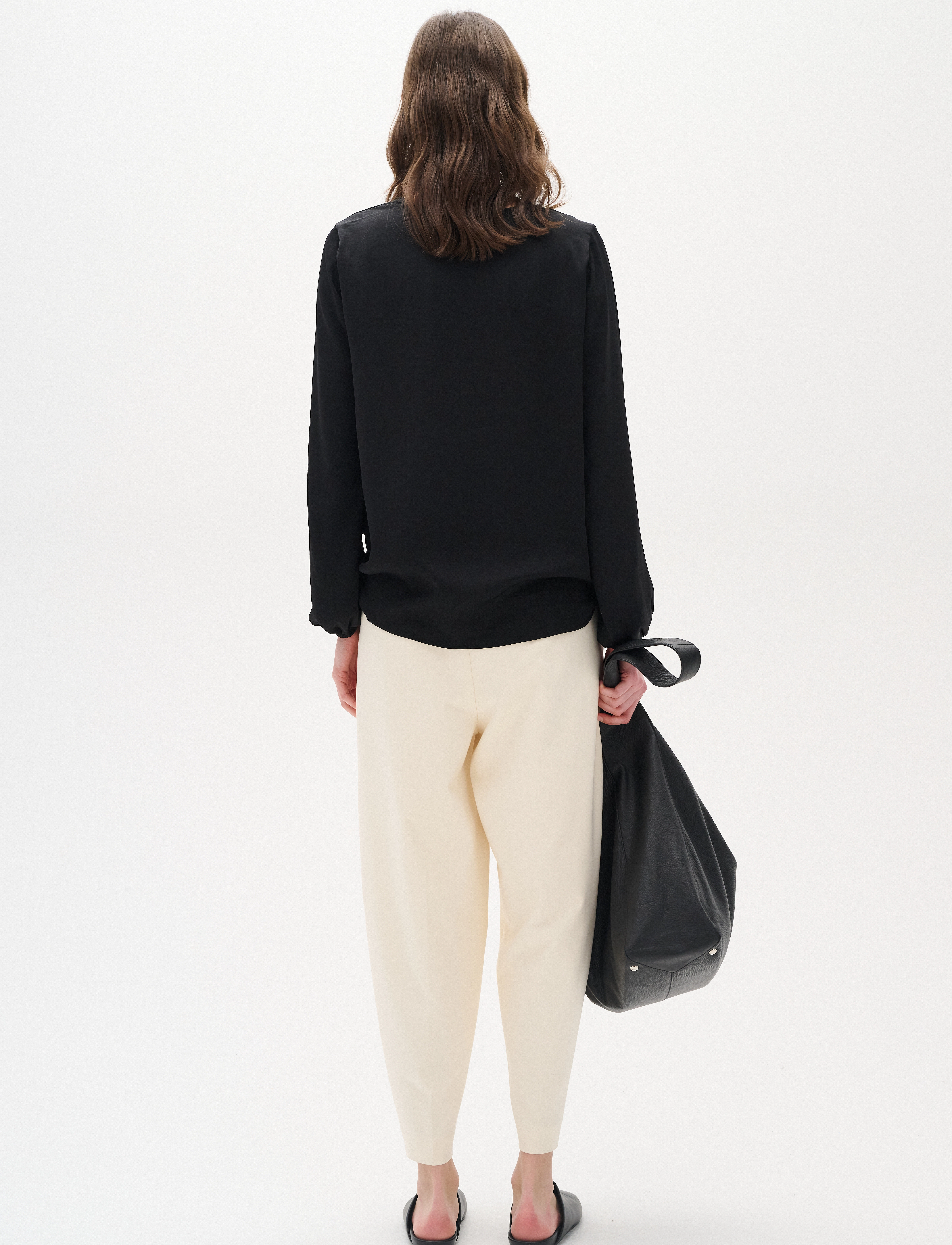 InWear - RindaIW Blouse - langerma blússur - black - 4
