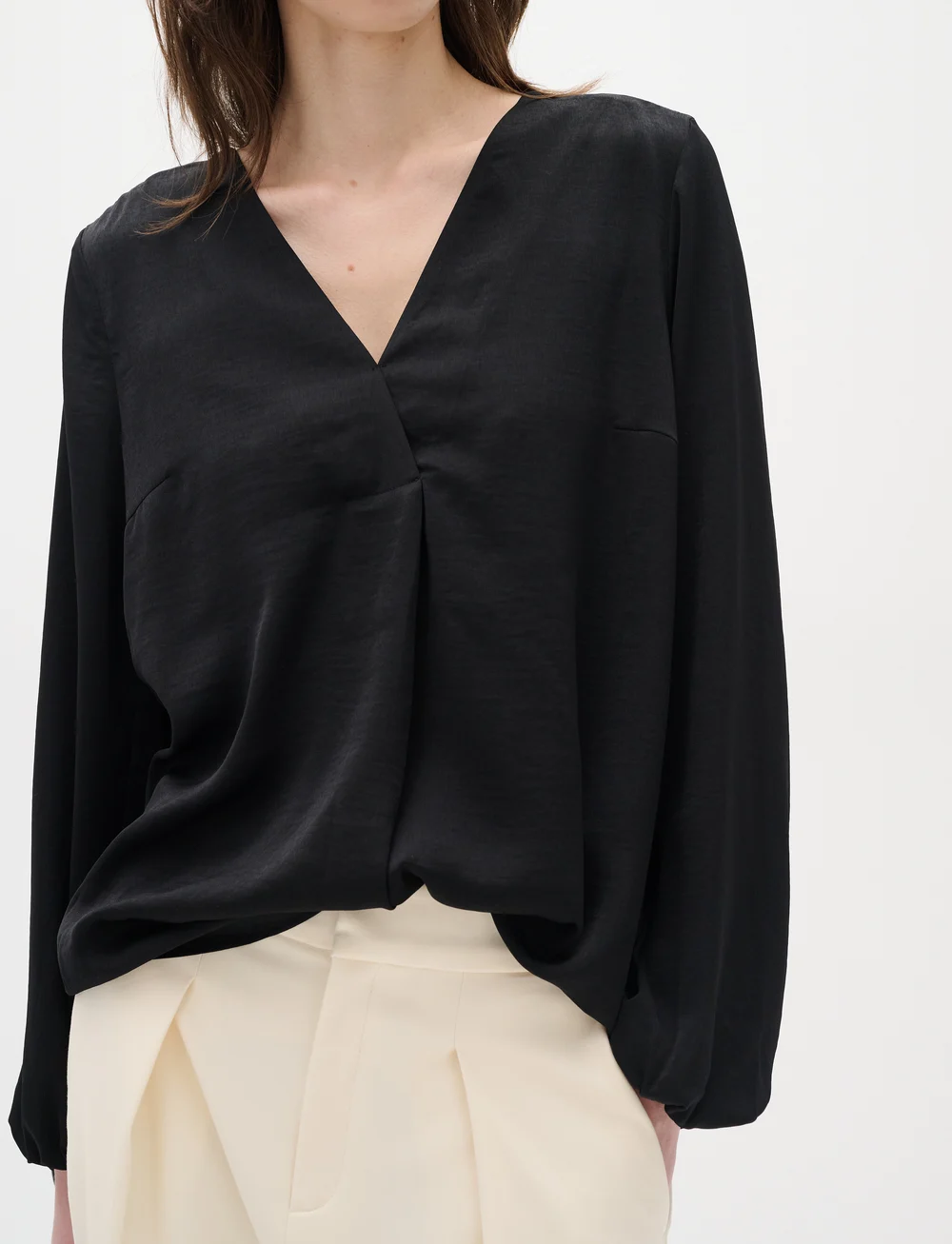InWear - RindaIW Blouse - langærmede bluser - black - 5