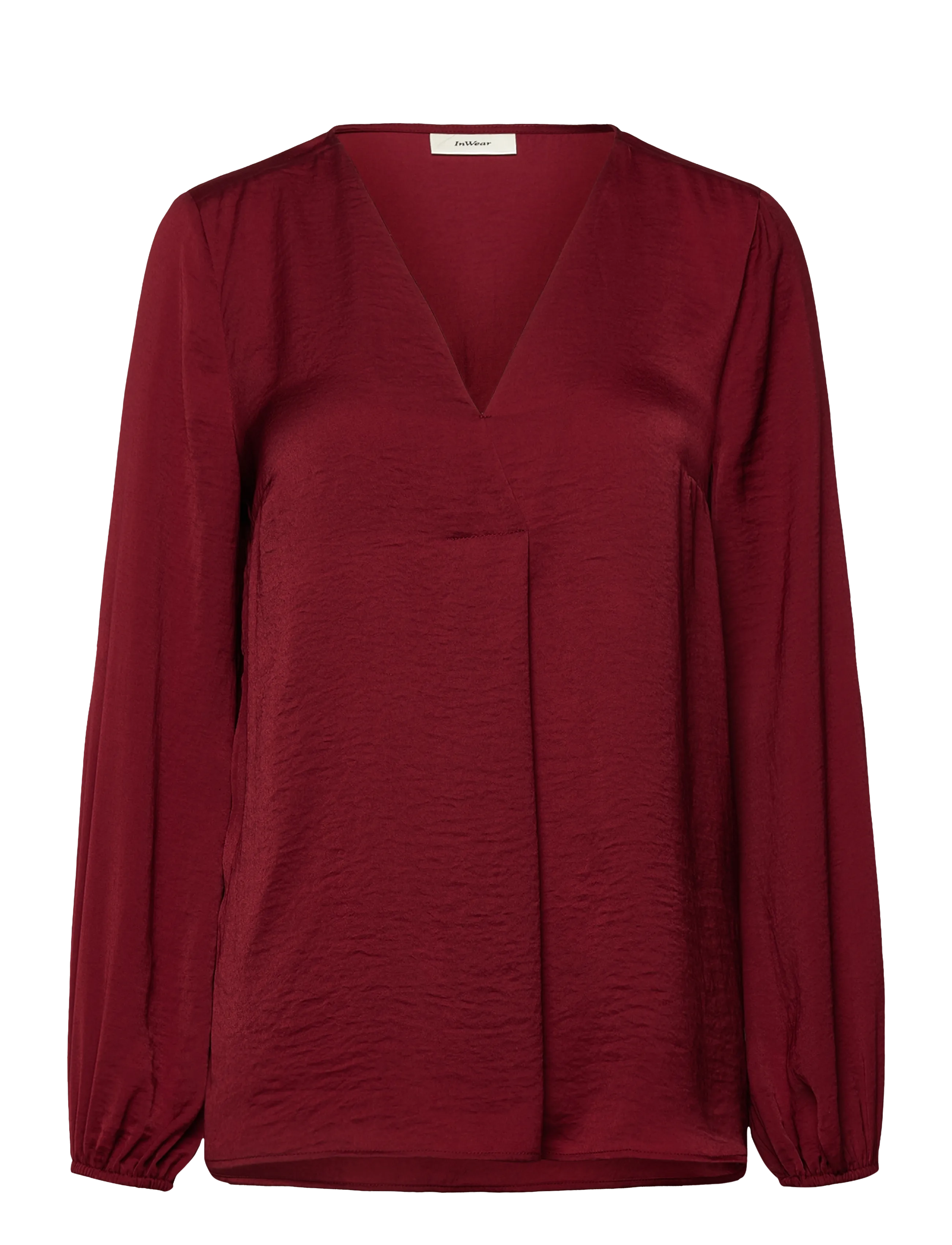 INWEAR Rindaiw Bluse Burgundy - 40 - Damen