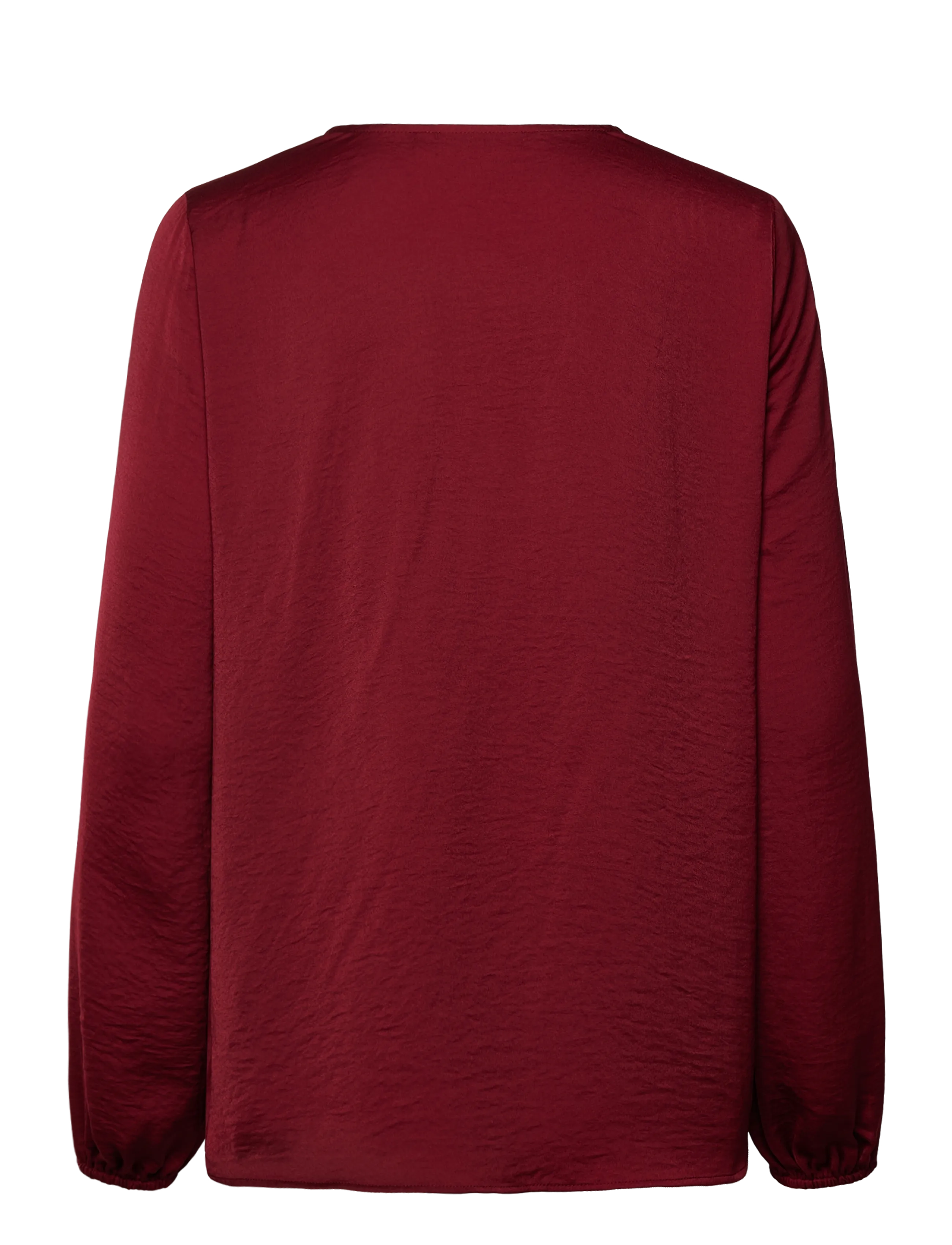 InWear - RindaIW Blouse - långärmade blusar - cabernet - 2