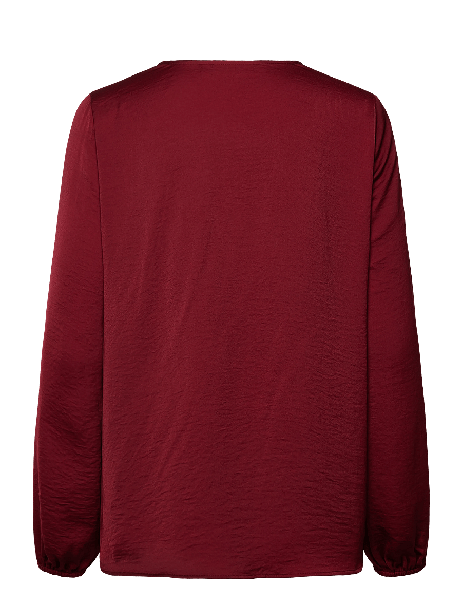 InWear - RindaIW Blouse - langærmede bluser - cabernet - 2