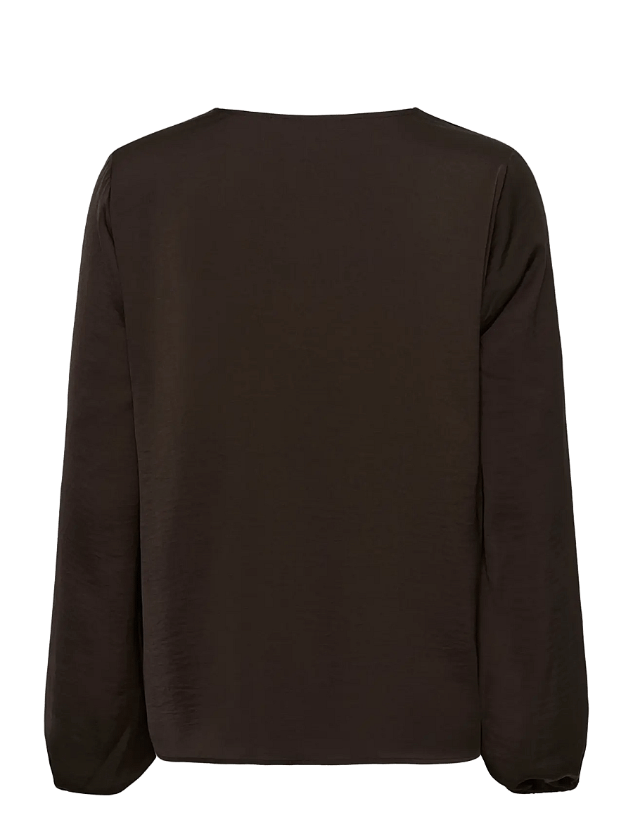 InWear - RindaIW Blouse - långärmade blusar - chocolate brown - 2