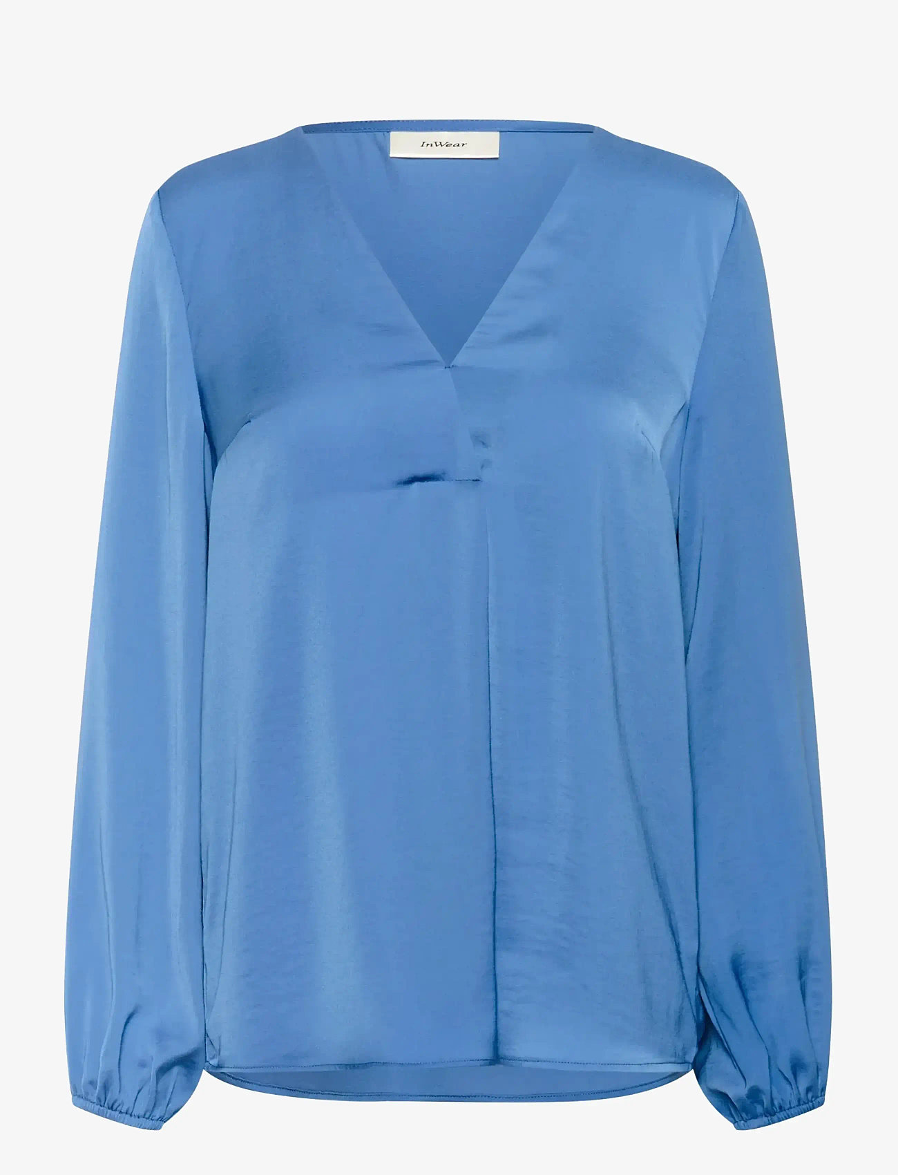 InWear - RindaIW Blouse - langærmede bluser - dutch blue - 1