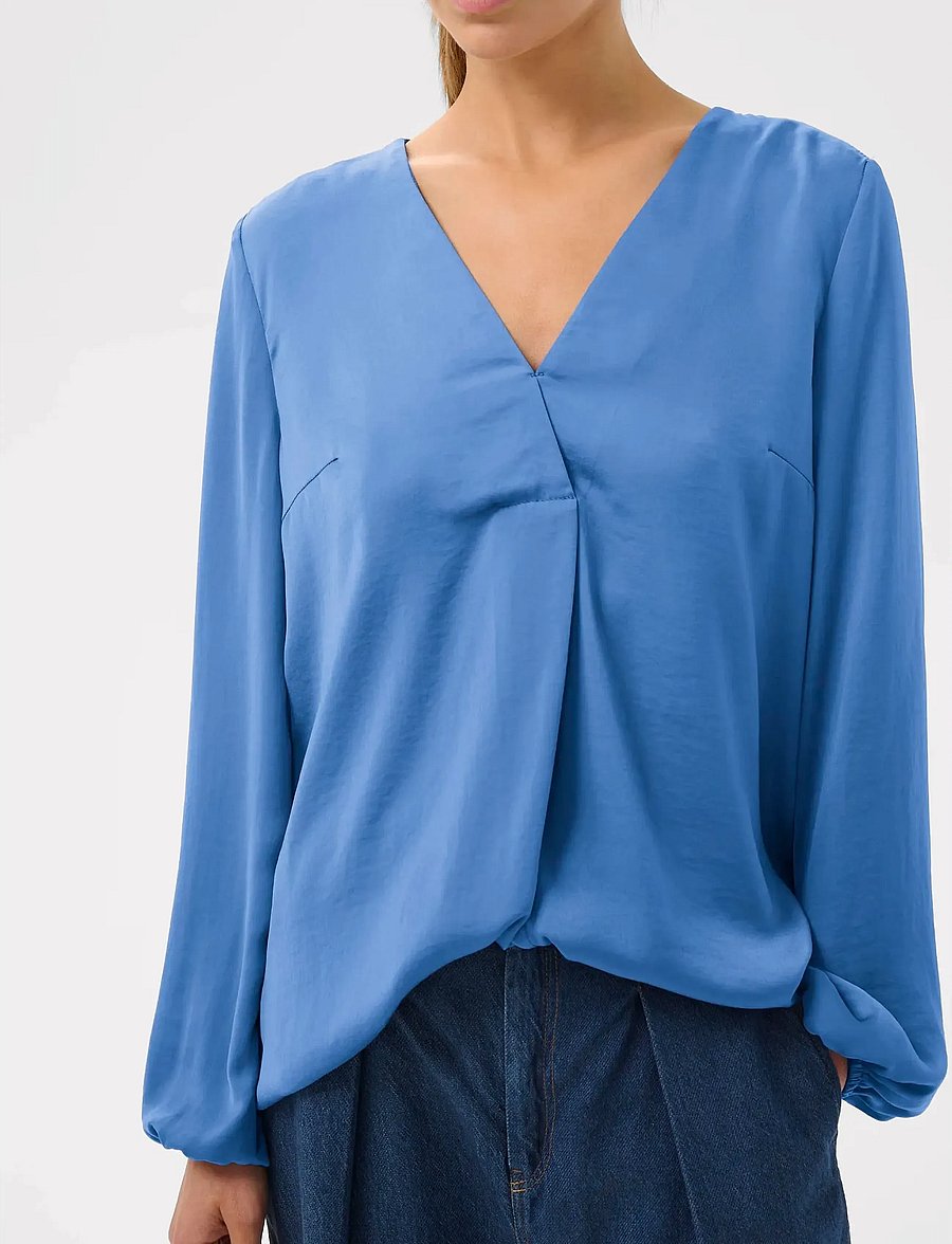 InWear - RindaIW Blouse - langärmelige blusen - dutch blue - 5