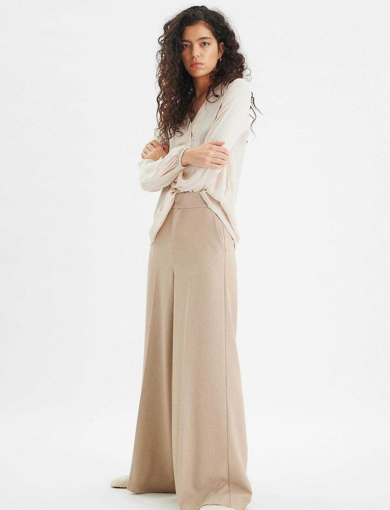 InWear - RindaIW Blouse - langärmelige blusen - french nougat - 3