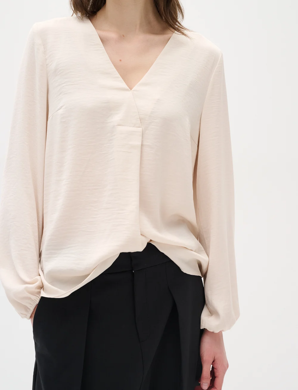 InWear - RindaIW Blouse - långärmade blusar - french nougat - 5