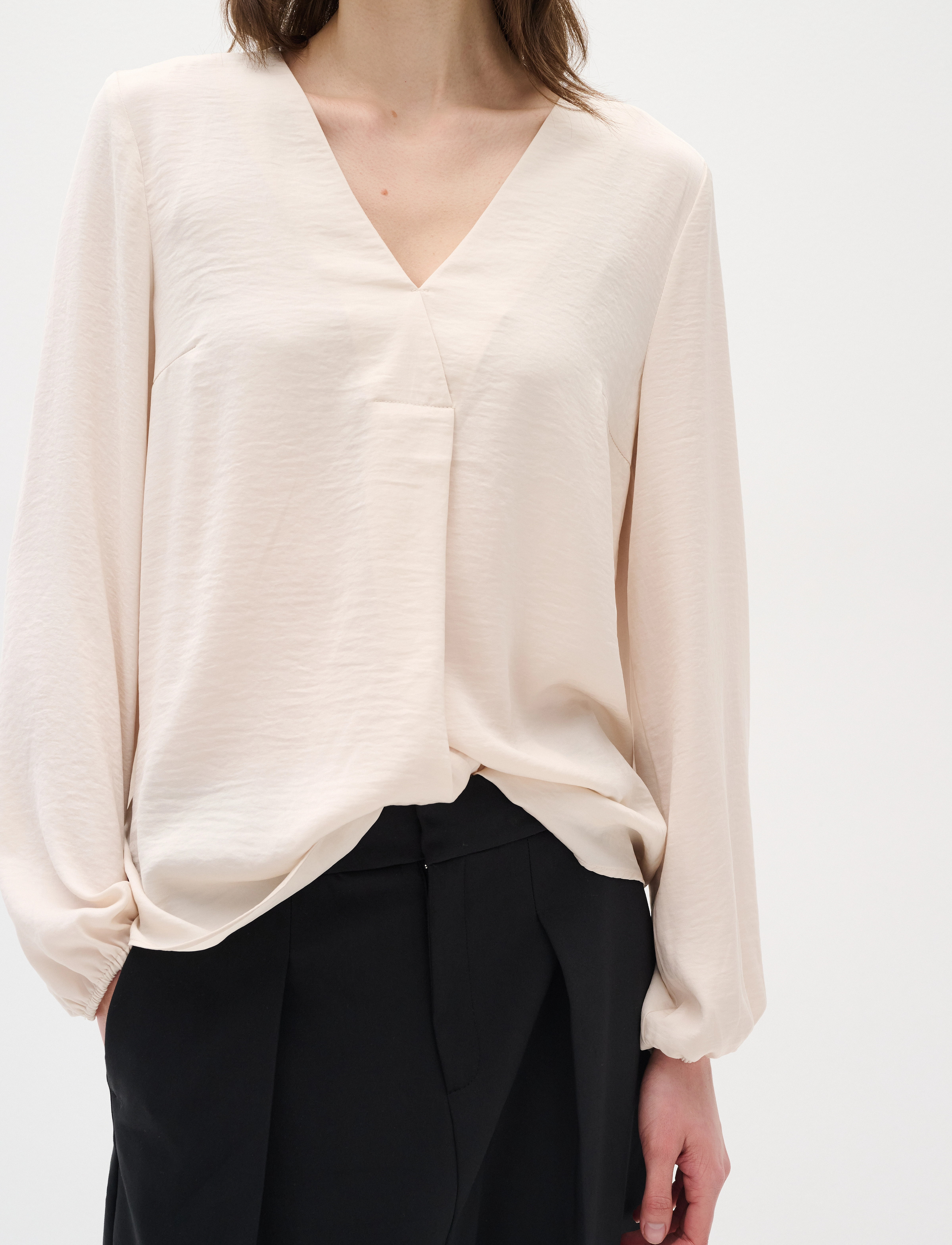 InWear - RindaIW Blouse - langärmelige blusen - french nougat - 5